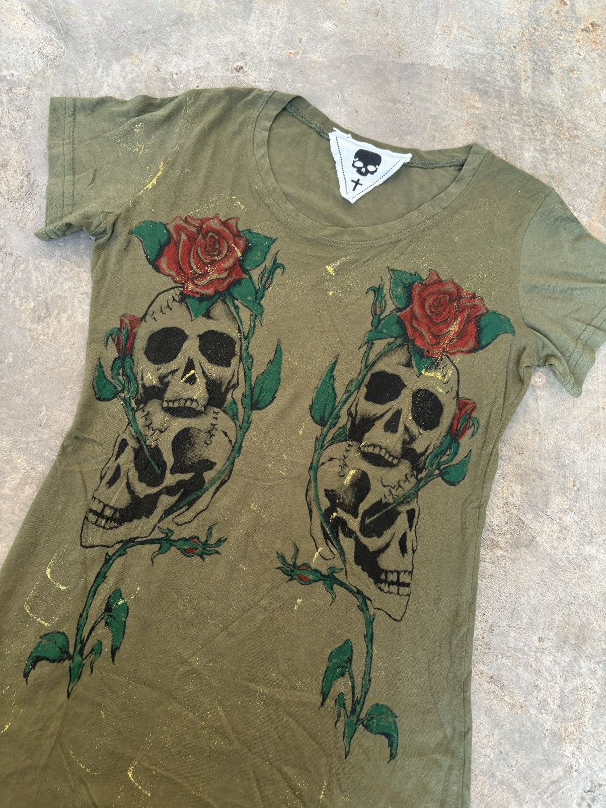 Hysteric Glamour × If Six Was Nine × Japanese Brand Y2k Poem Skull Ifsixwasnine lgb Punk Style Tshirt Size M / US 6-8 / IT 42-44 - 5 Thumbnail