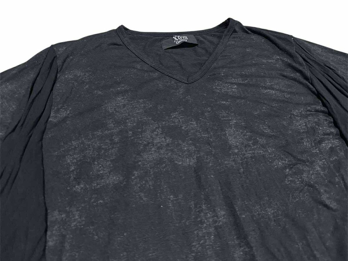 If Six Was Nine 🔥Rare Y2K X’Frm Asymmetric Raw Edge Draped Layered Shirt Size US M / EU 48-50 / 2 - 10 Thumbnail