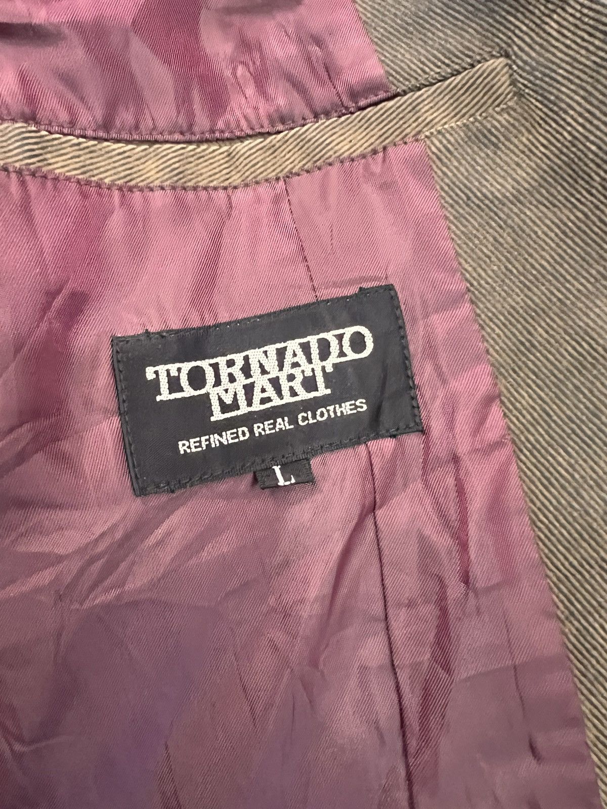 Japanese Brand × Tornado Mart Rare Tornado Mart Coat Jacket Size US L / EU 52-54 / 3 - 7 Thumbnail