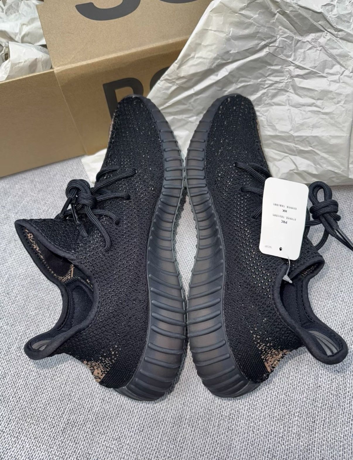 Adidas Adidas Yeezy 350 V2 Black Copper BY1605 K37 Size US 10.5 / EU 43-44 - 6 Thumbnail