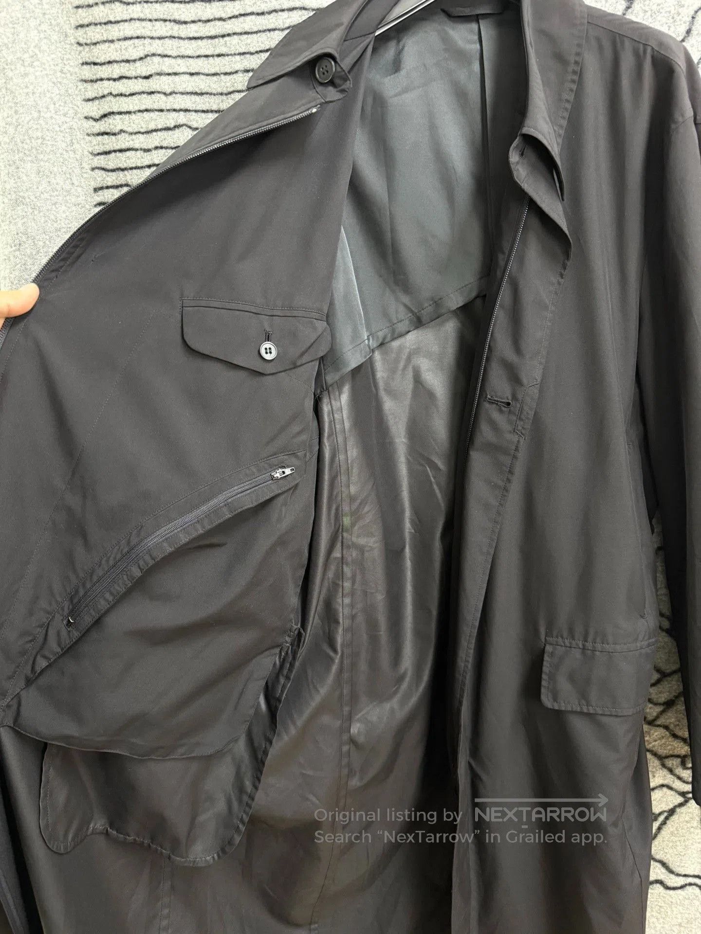 Yohji Yamamoto Yohji Yamamoto A.A.R Nylon Functional Coat. Size US L / EU 52-54 / 3 - 8 Thumbnail