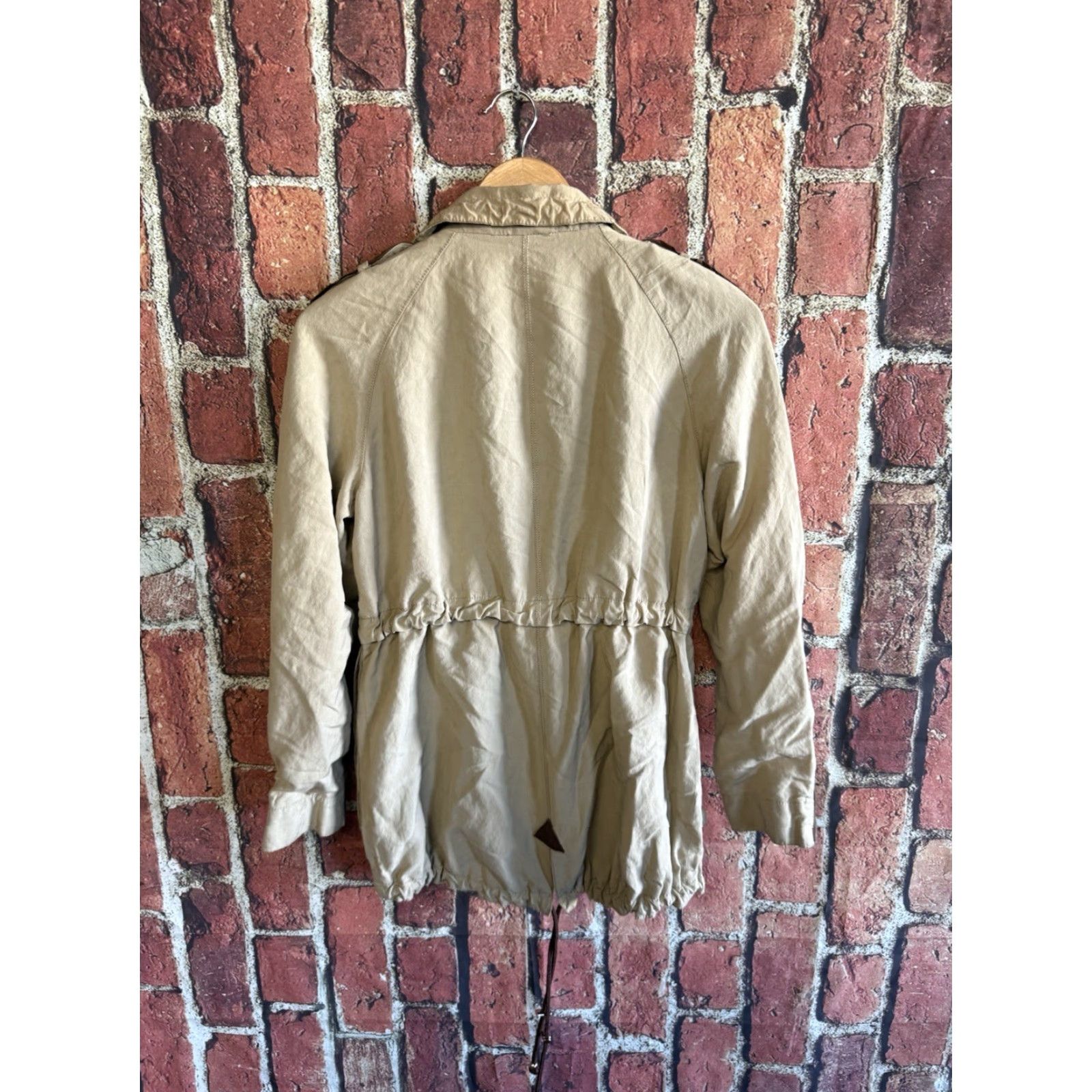 Zara Zara Womens Brown Full Zip Jacket Size Small User: Zara Womens Brown Full Zip Long Sleeve Jacket Size Small Size S / US 4 / IT 40 - 2 Thumbnail