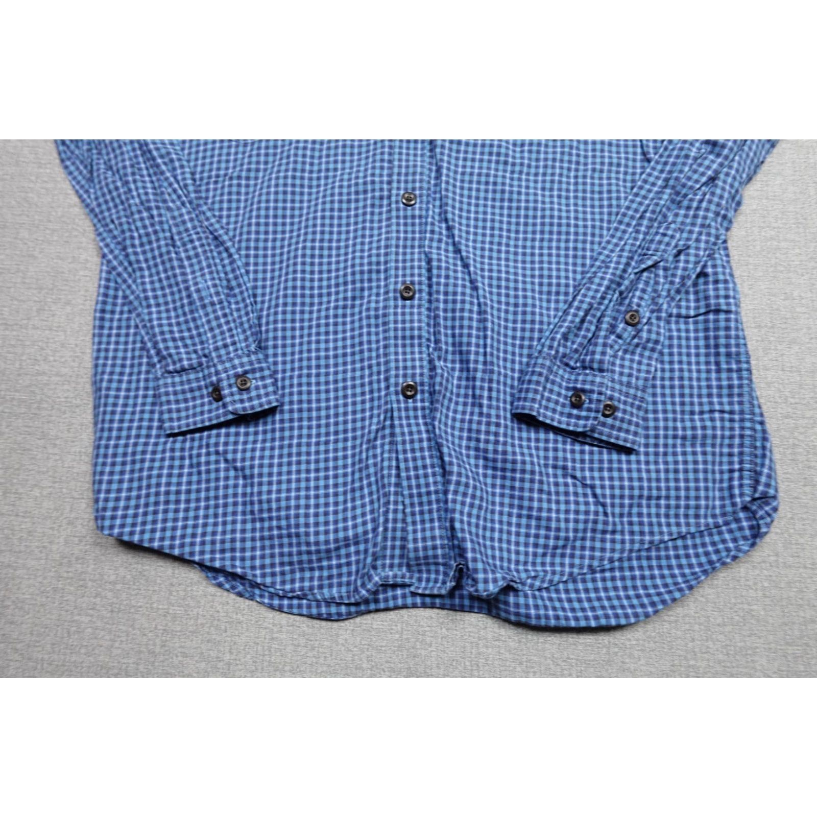 Patagonia Patagonia Button-Up Shirt Mens Medium Blue Plaid Cotton Flannel Outdoor Holiday Size US M / EU 48-50 / 2 - 3 Thumbnail