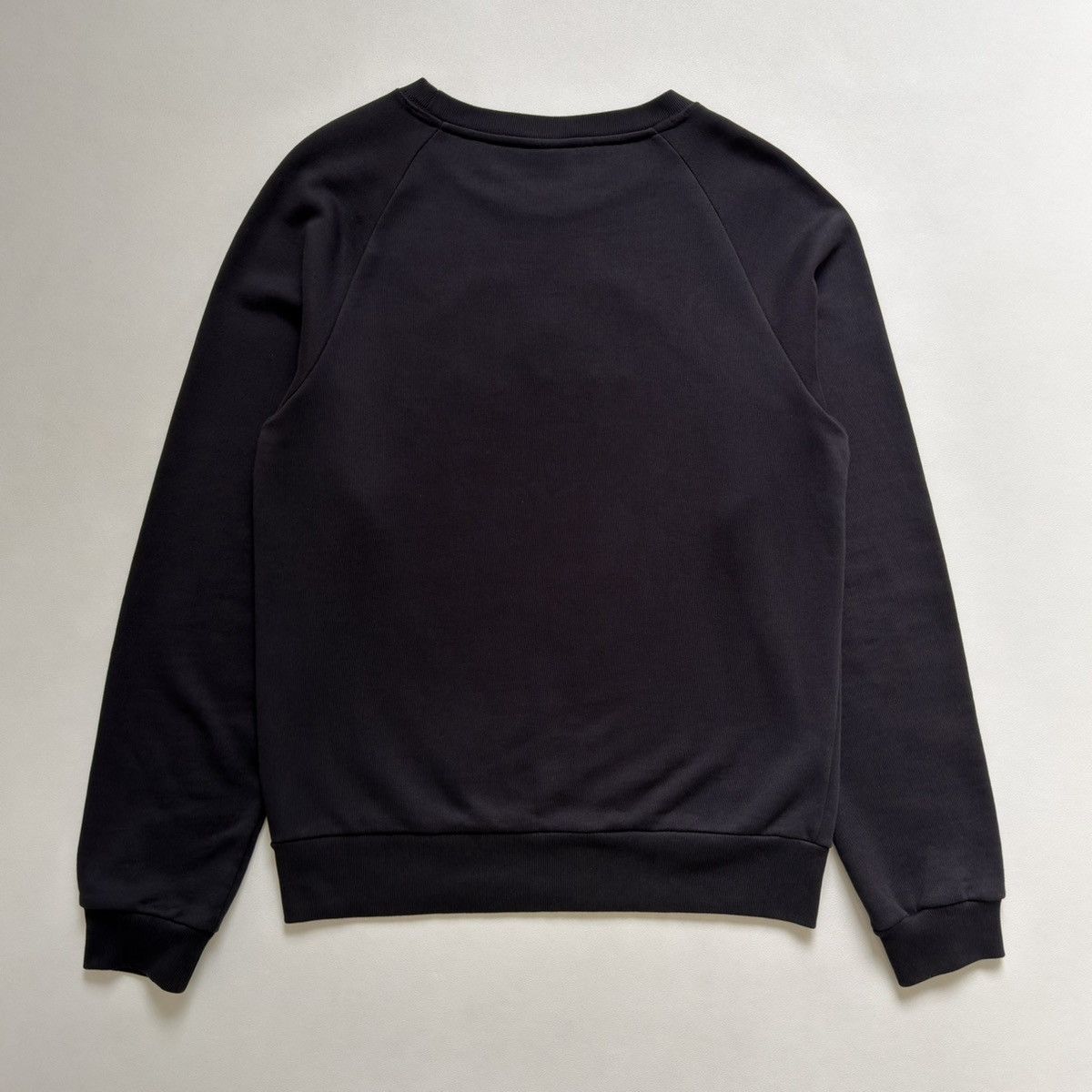 Dries Van Noten ‘Rose Embroidered’ Black Cotton Sweatshirt Size US M / EU 48-50 / 2 - 9 Thumbnail