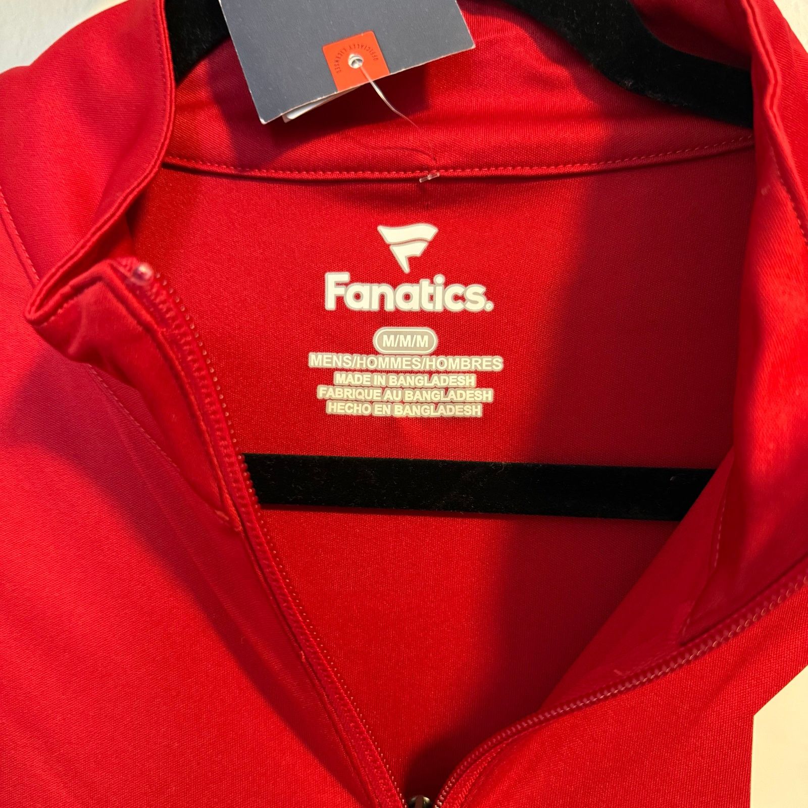 NCAA Oklahoma University Sooners Fanatics Quarter Zip Size M NWT Size US M / EU 48-50 / 2 - 4 Thumbnail
