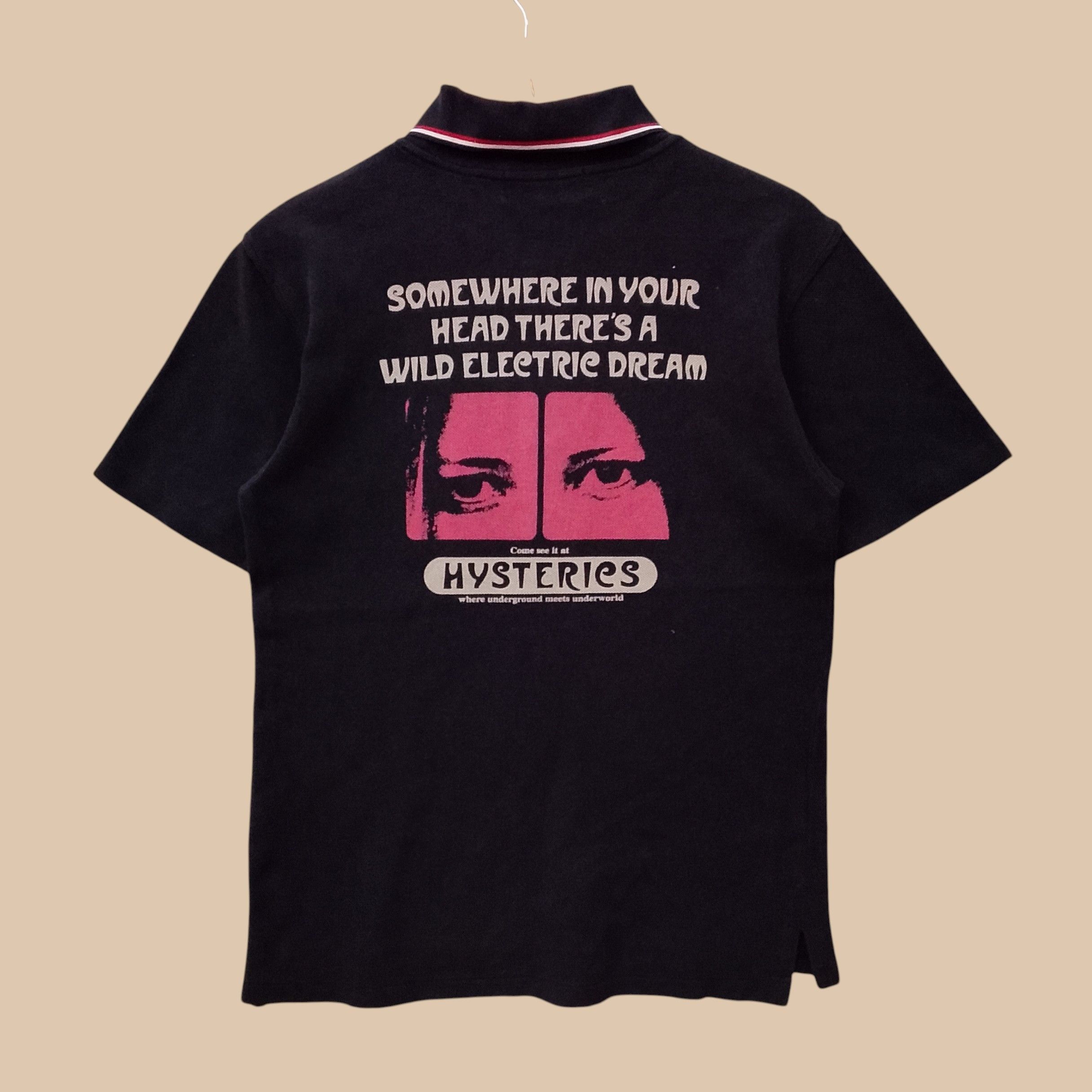 Hysteric Glamour ポロシャツ　archive y2k Hysteric Glamour Hysteric Glamour Japan Archive Graphic Polo Shirt