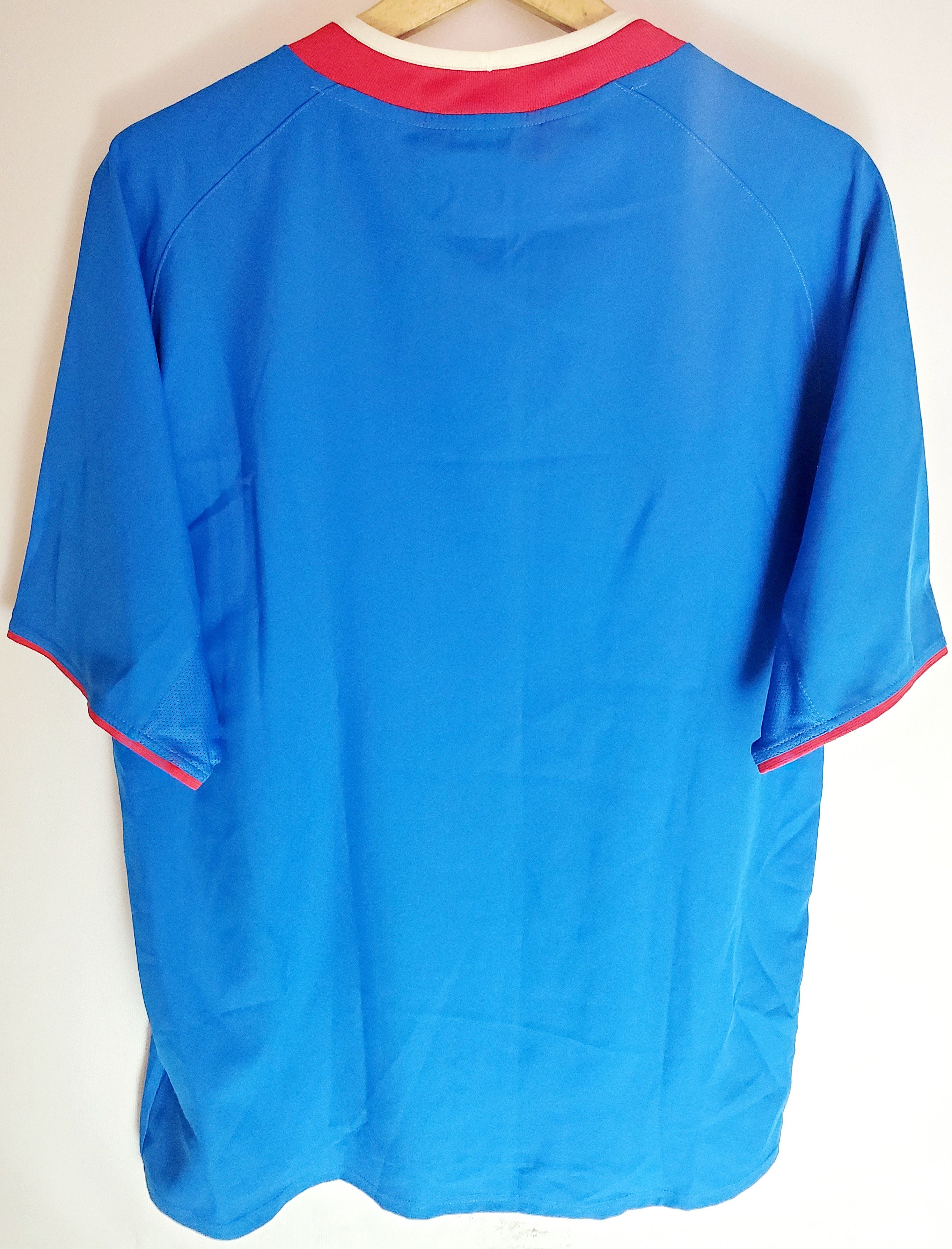 Diadora Diadora Glasgow Rangers FC 2003 2004 Home Soccer Jersey M Size US M / EU 48-50 / 2 - 6 Thumbnail