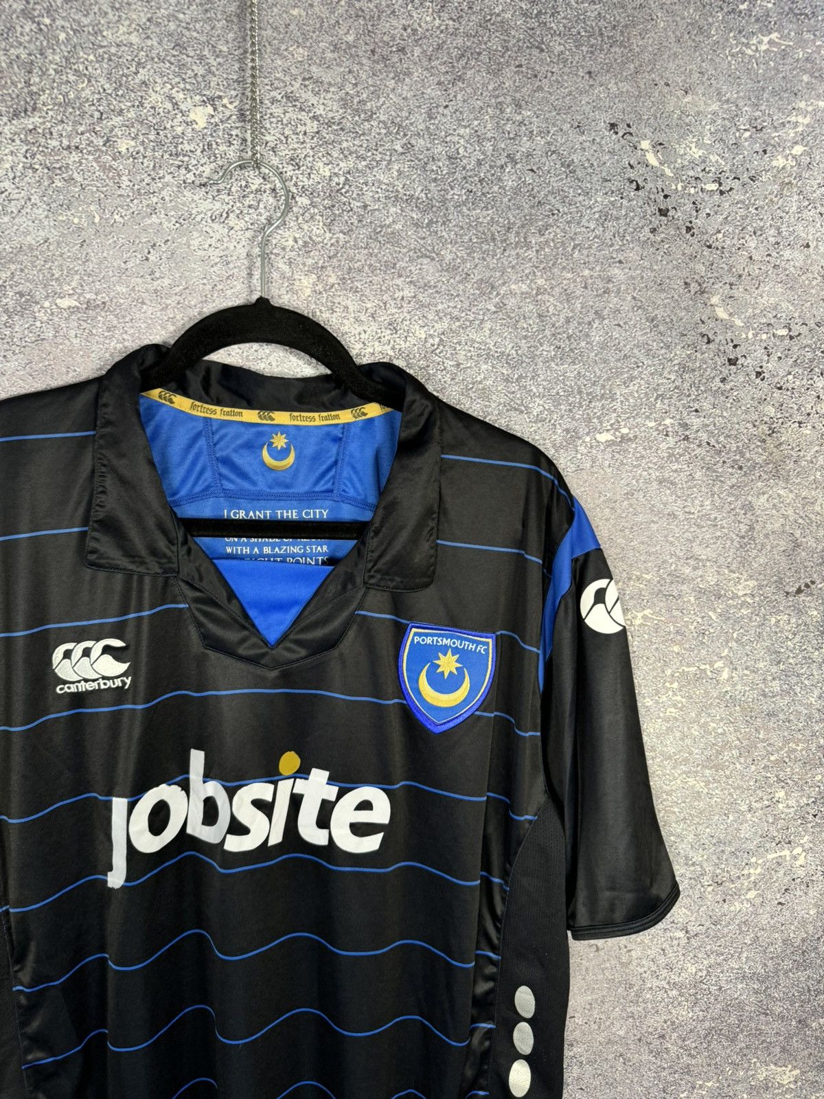 Canterbury of New Zealand × Vintage Vintage Portsmouth 2009/10 Canterbury Jersey Blokcore XL siz Size US XL / EU 56 / 4 - 3 Thumbnail