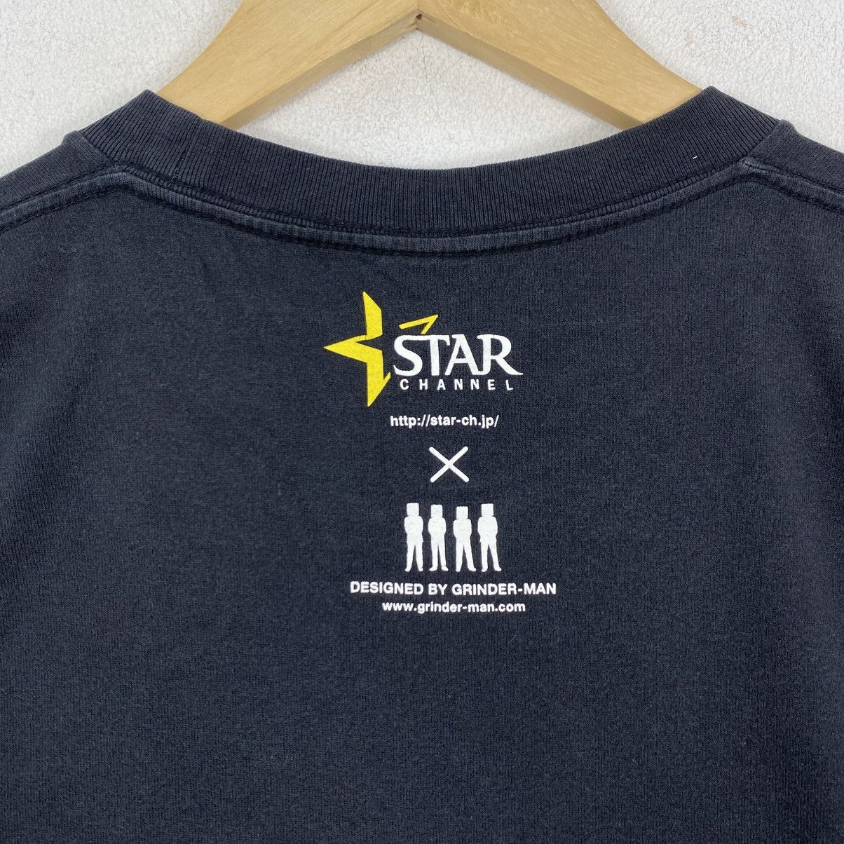 Vintage Uniqlo x Star Channel Grinder-Man Archival Tee M Black Y2K Size US M / EU 48-50 / 2 - 5 Thumbnail