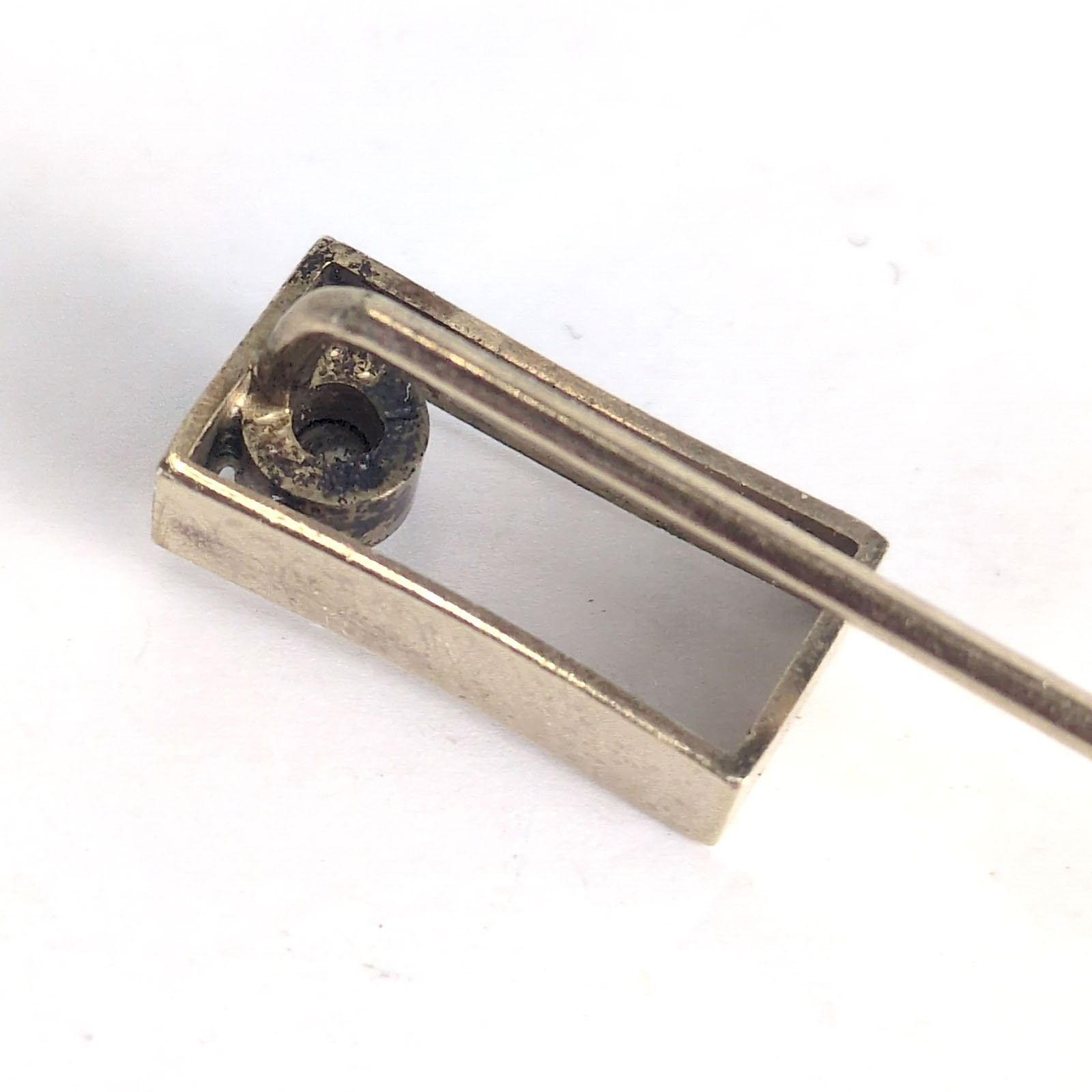 Vintage Anson Men's 12K GF Tie Tack Screw-Back Pin Gold Faceted Size ONE SIZE - 3 Thumbnail