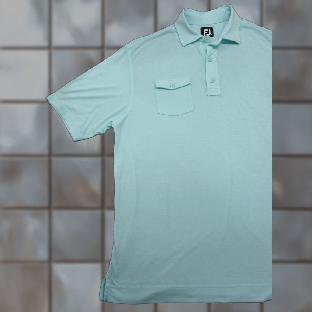 Footjoy FootJoy Polo Shirt Mens Medium Green Logo Lake Havasu Golf Club Pocket Casual Shirt Size US M / EU 48-50 / 2 - 1 Thumbnail