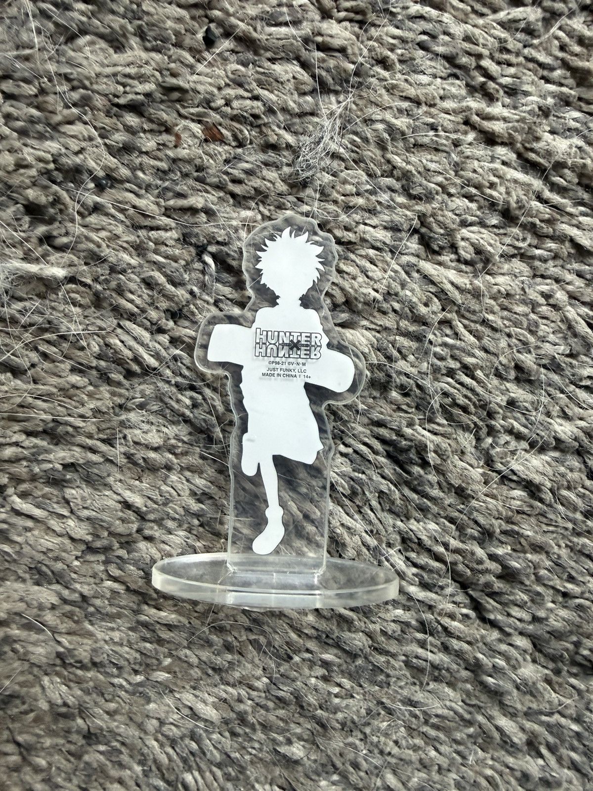 Hypebeast Just Funky Hunter X Hunter Killua Zoldyck Acrylic Figure Size ONE SIZE - 2 Thumbnail