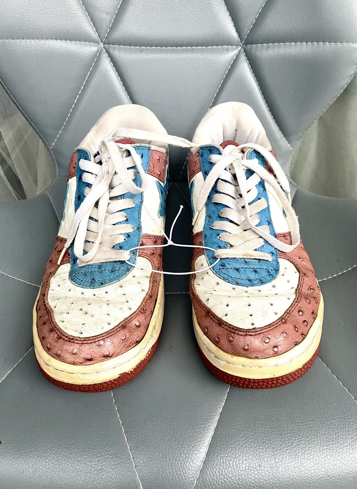 Bape Vintage Bapesta Ostrich Leather Size US 9.5 / EU 42-43 - 2 Thumbnail
