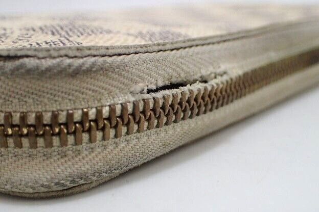 Louis Vuitton LV Zippy Wallet Damier Azur Canvas N60019 Size ONE SIZE - 8 Thumbnail