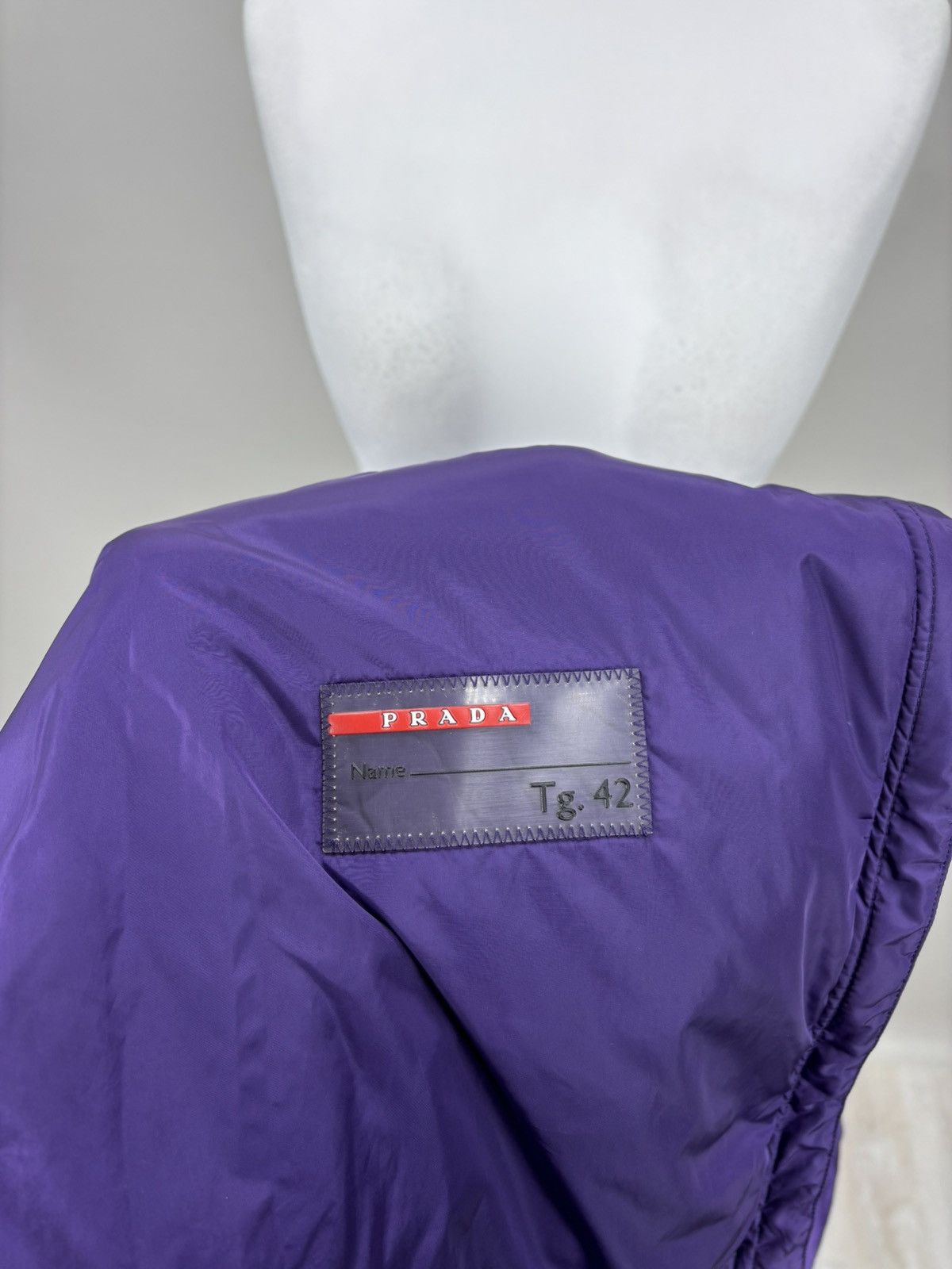 Prada Womens jacket PRADA Size 42 Color Purple Size M / US 6-8 / IT 42-44 - 15 Thumbnail