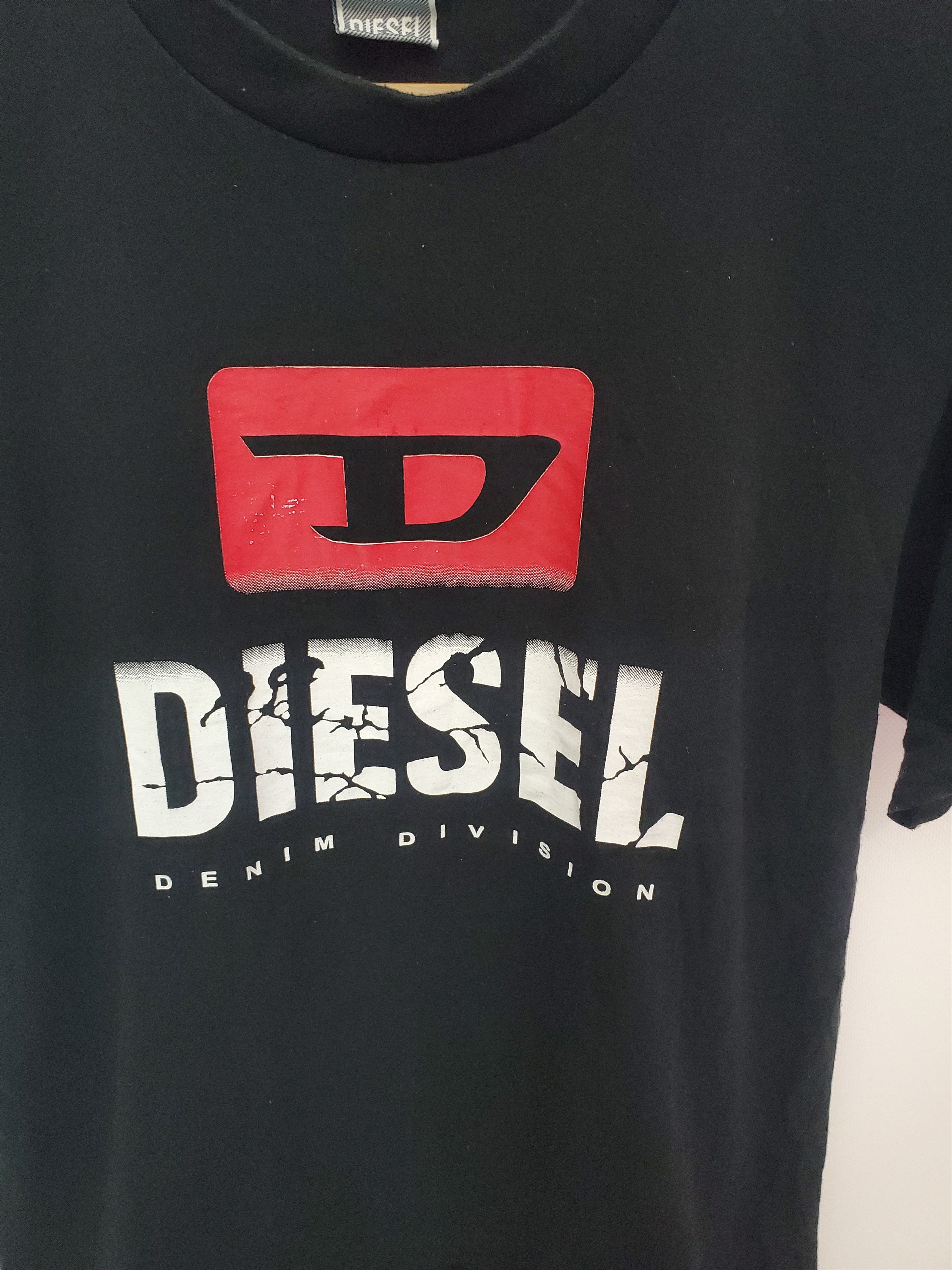 Diesel × Vintage Vintage 90s Diesel Big Logo T Shirt RARE y2k size M Size US M / EU 48-50 / 2 - 2 Thumbnail