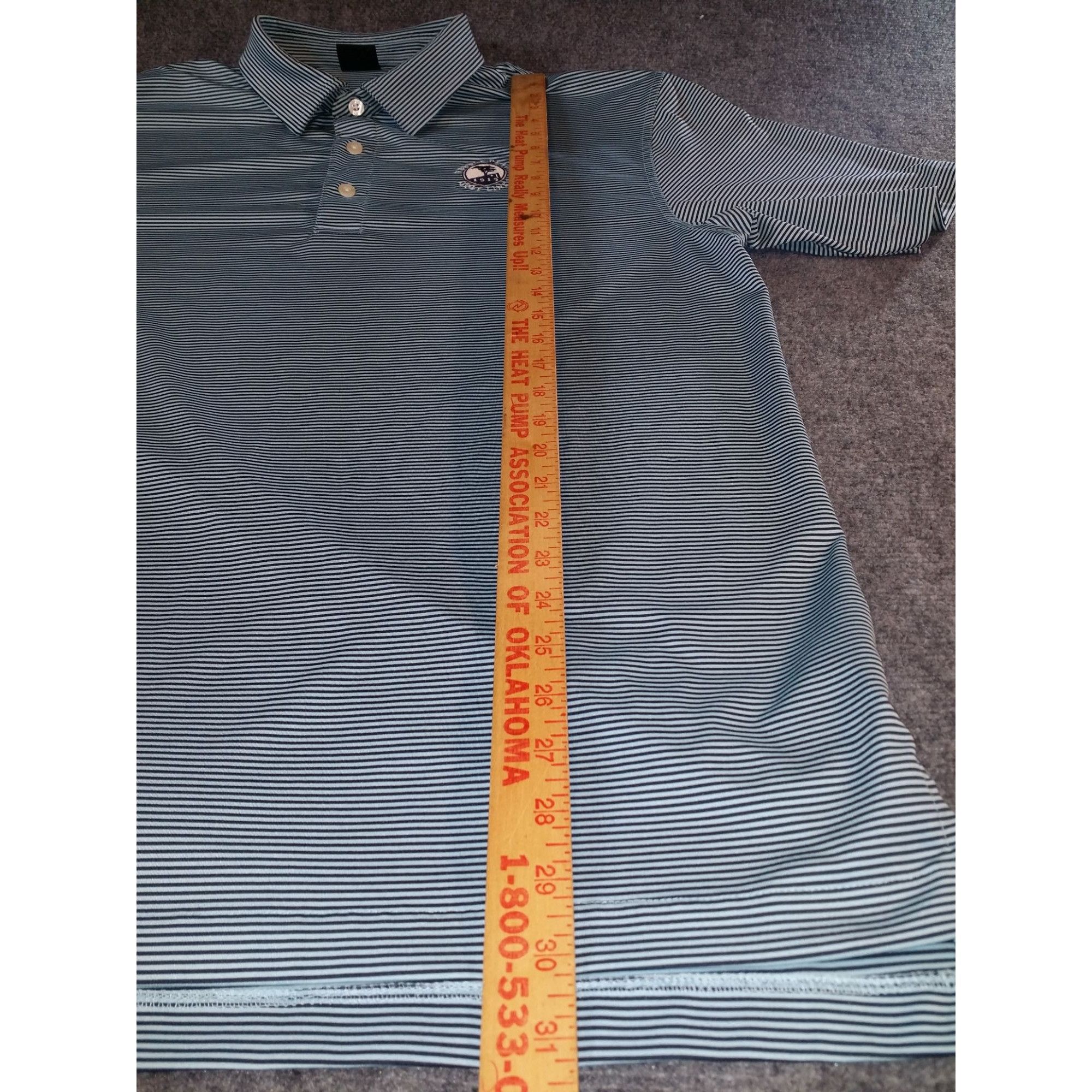 Lone Cypress By Pebble Beach Pebble Beach Golf Links Polo Men Sz L Dunning Golf Embroider Size US L / EU 52-54 / 3 - 3 Thumbnail