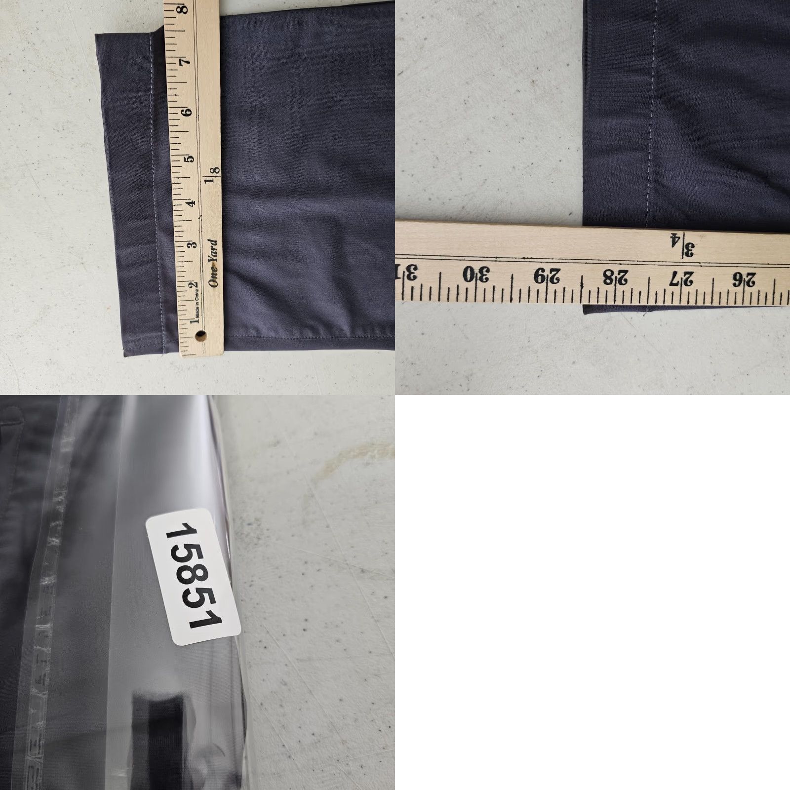 Rhone Rhone Mens Pants 36x29 Classic Fit Straight Leg Grey Stretch Chino Size US 36 / EU 52 - 9 Thumbnail