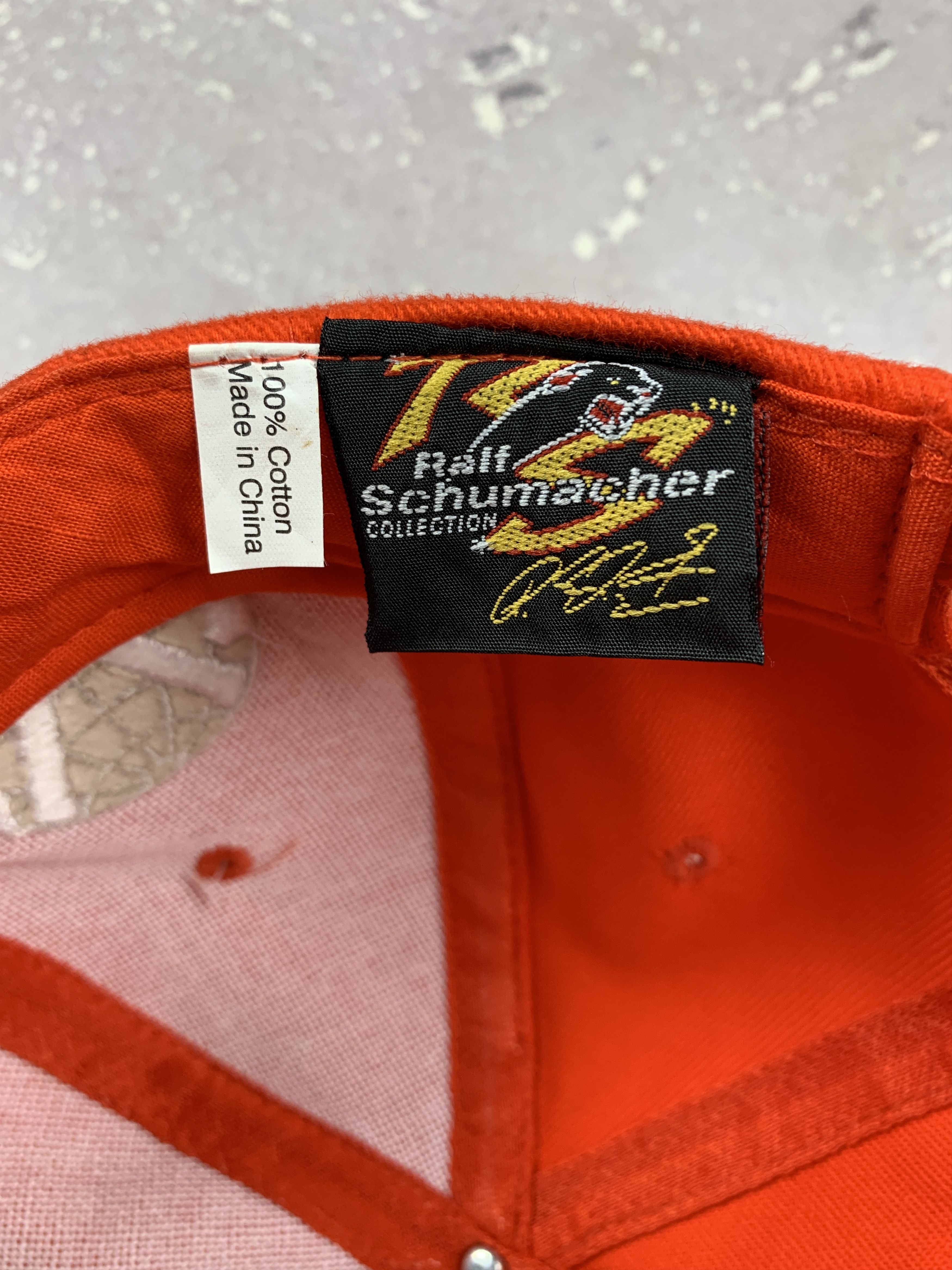 Formula 1 × Vintage RARE Ralf Schumacher Panther Racing Formula Baseball Cap Size ONE SIZE - 9 Thumbnail