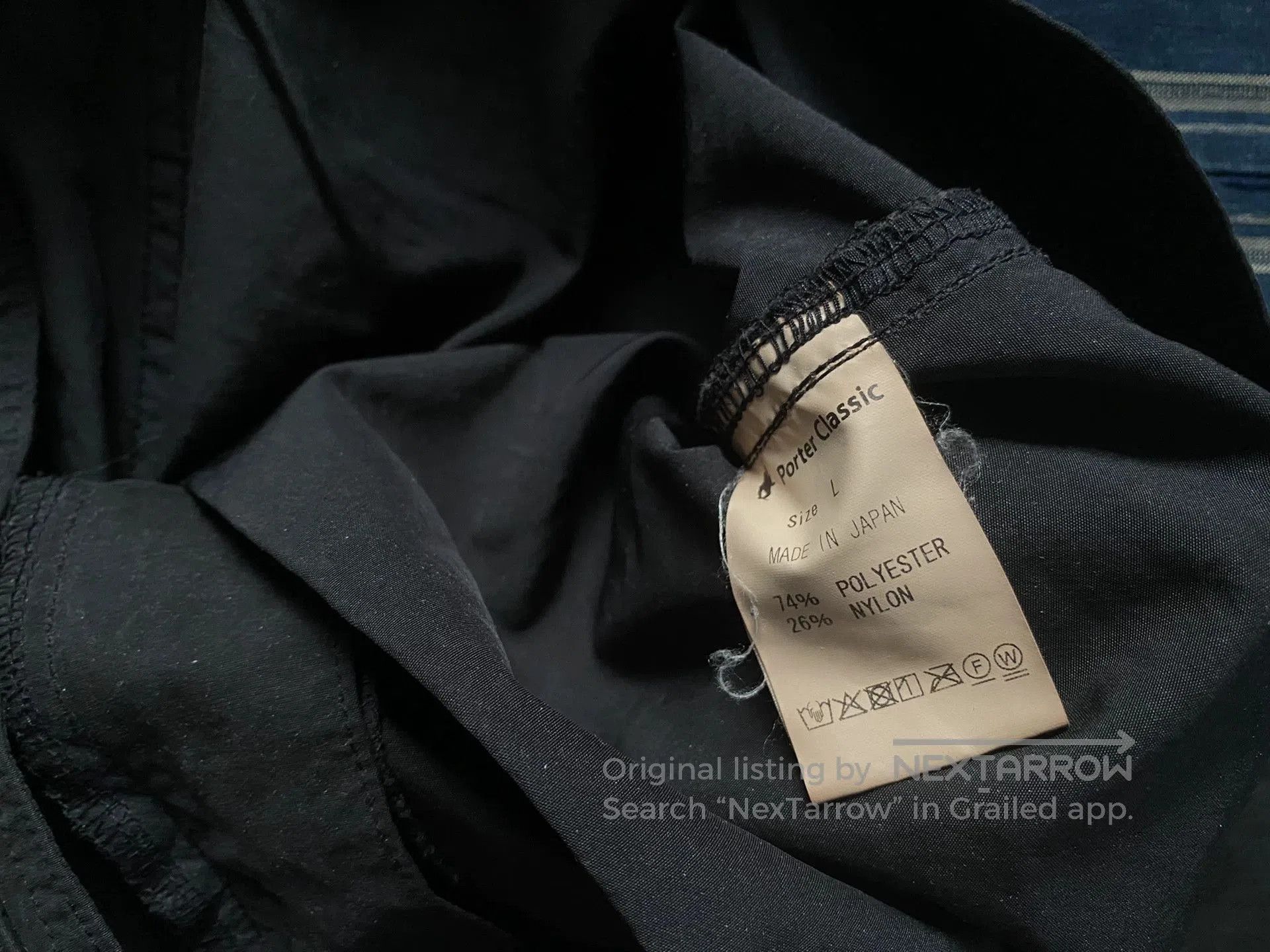 Porter Classic porter classic weather trouser in black. Size US 34 / EU 50 - 4 Thumbnail
