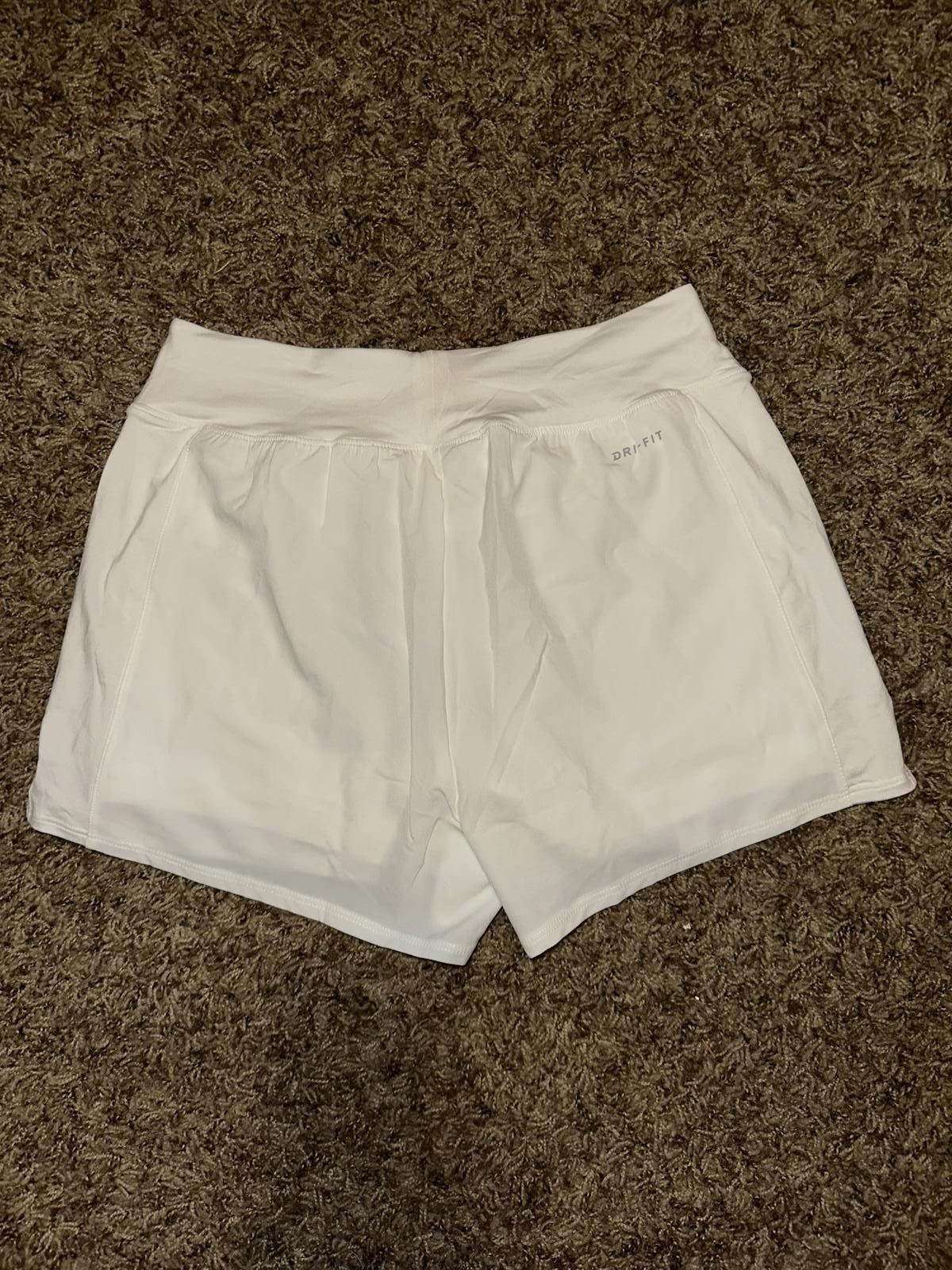 Nike Nike Women's Flex Pure White Short Size 26" / US 2 / IT 38 - 7 Thumbnail