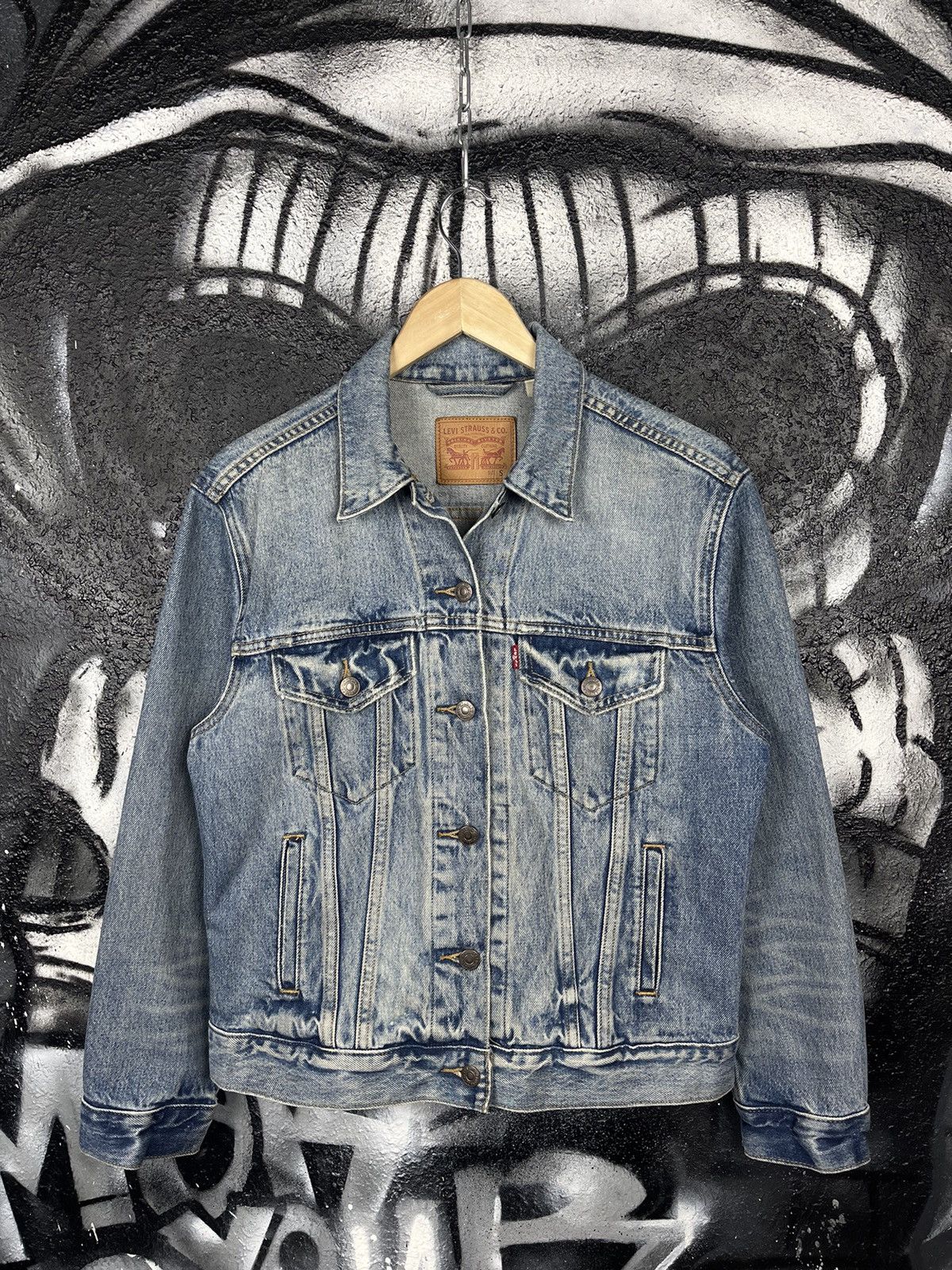 Levi's Levi’s Blue Denim Jacket Women’s Size Small Size S / US 4 / IT 40 - 4 Thumbnail