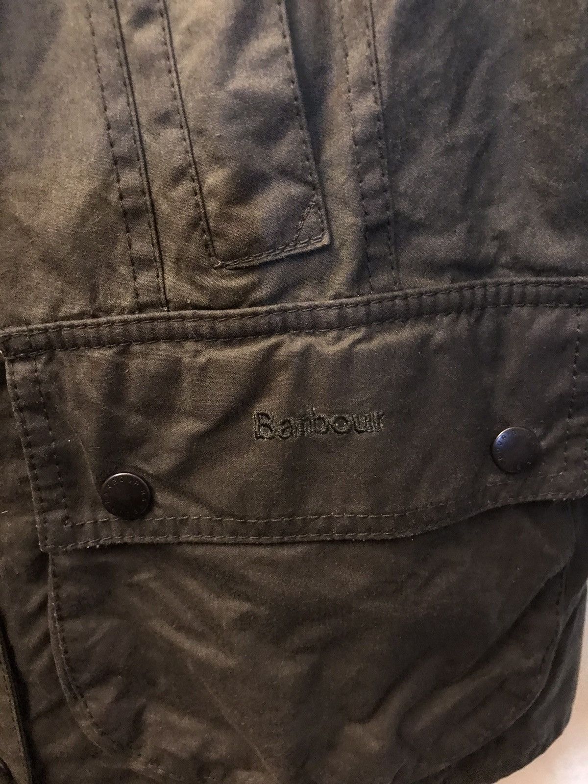 Barbour × Vintage BARBOUR Jacket Wax Waxed Beaufort Coat Vintage Work Utility Size US M / EU 48-50 / 2 - 4 Thumbnail