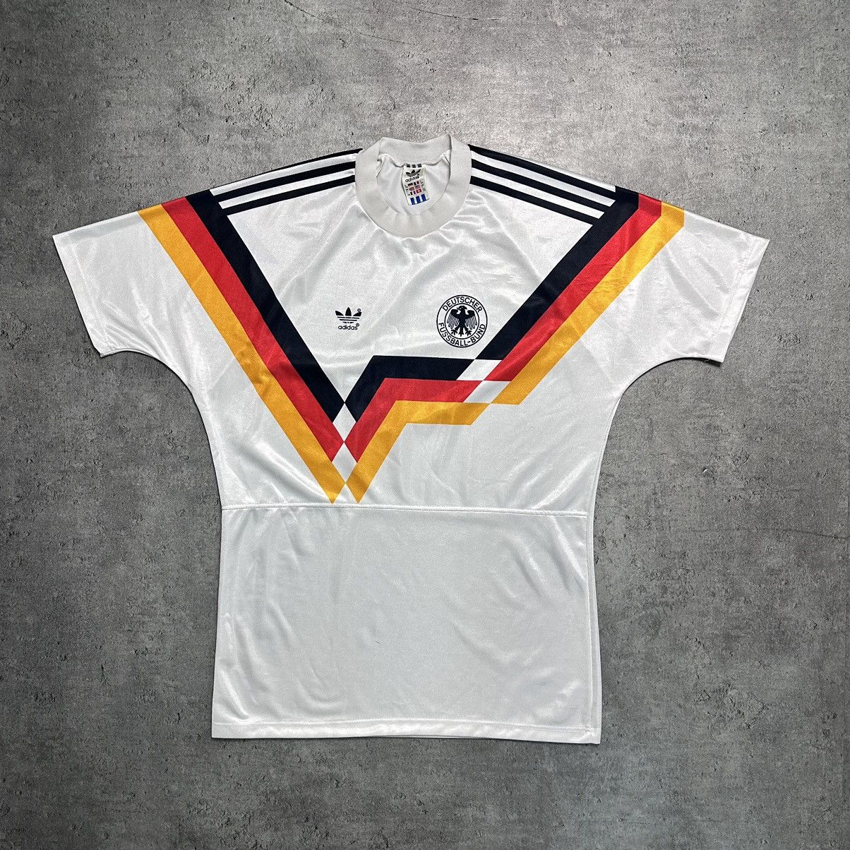 Germany 1988 - 1990 Home football shirt jersey Adidas size L