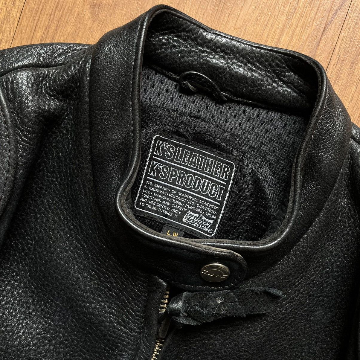 Japanese Brand × Kadoya Kadoya Racing Leather Jacket Size US S / EU 44-46 / 1 - 5 Thumbnail