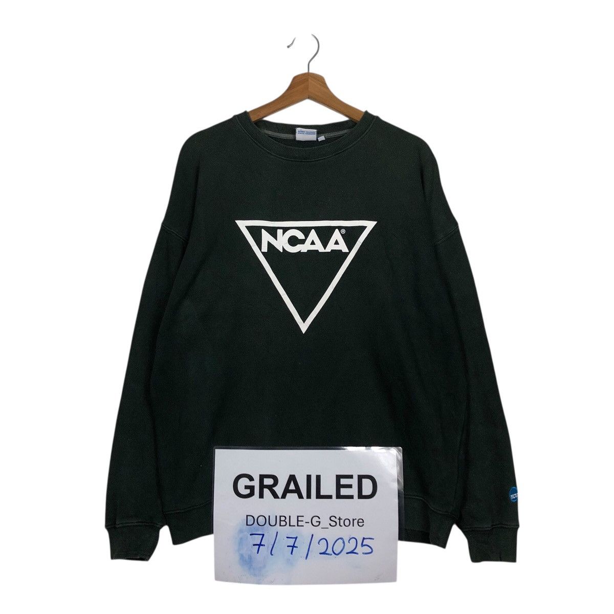 Japanese Brand 📌Vintage Sweatshirt NCAA Big Logo Spell Out Size US M / EU 48-50 / 2 - 1 Thumbnail