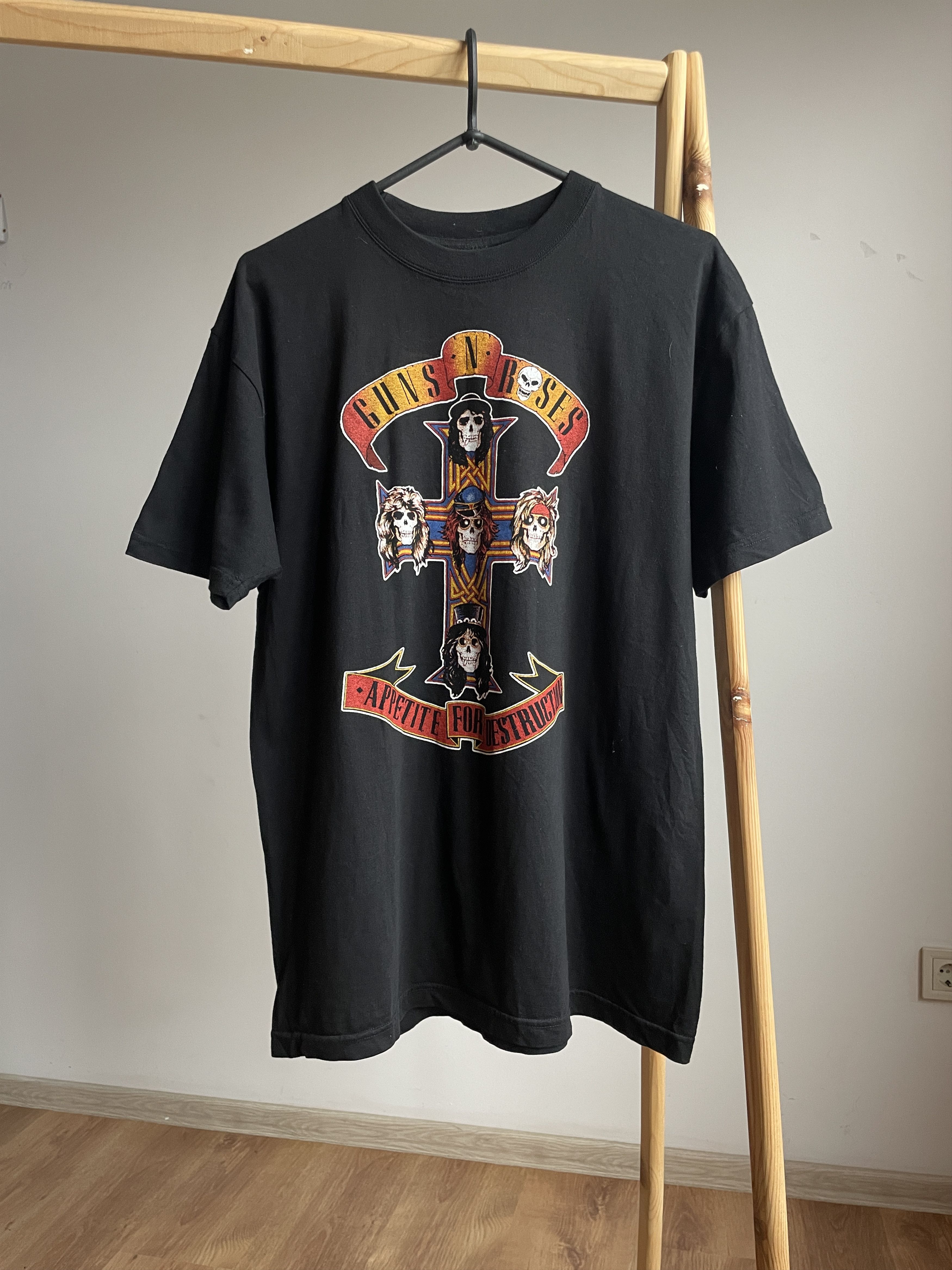 Band Tees × Guns N' Roses × Vintage Guns N Roses Appetite for Destruction Vintage T-Shirt Size US M / EU 48-50 / 2 - 1 Thumbnail