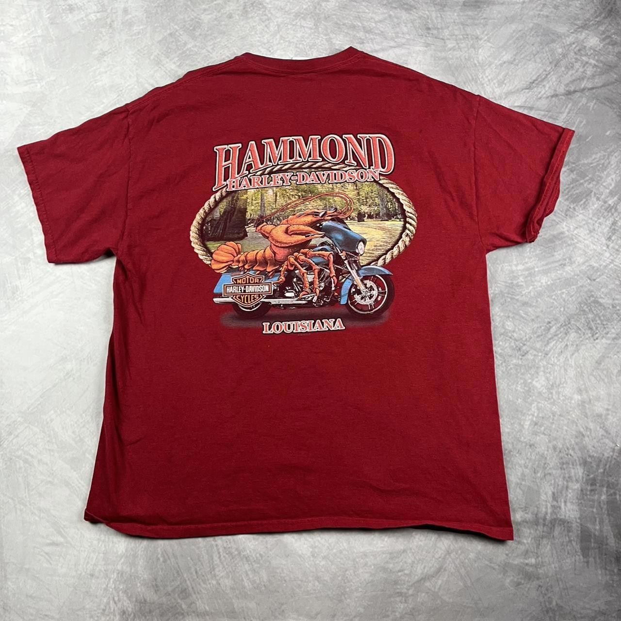 Designer Y2K Harley Davidson shirt Size US XL / EU 56 / 4 - 2 Thumbnail