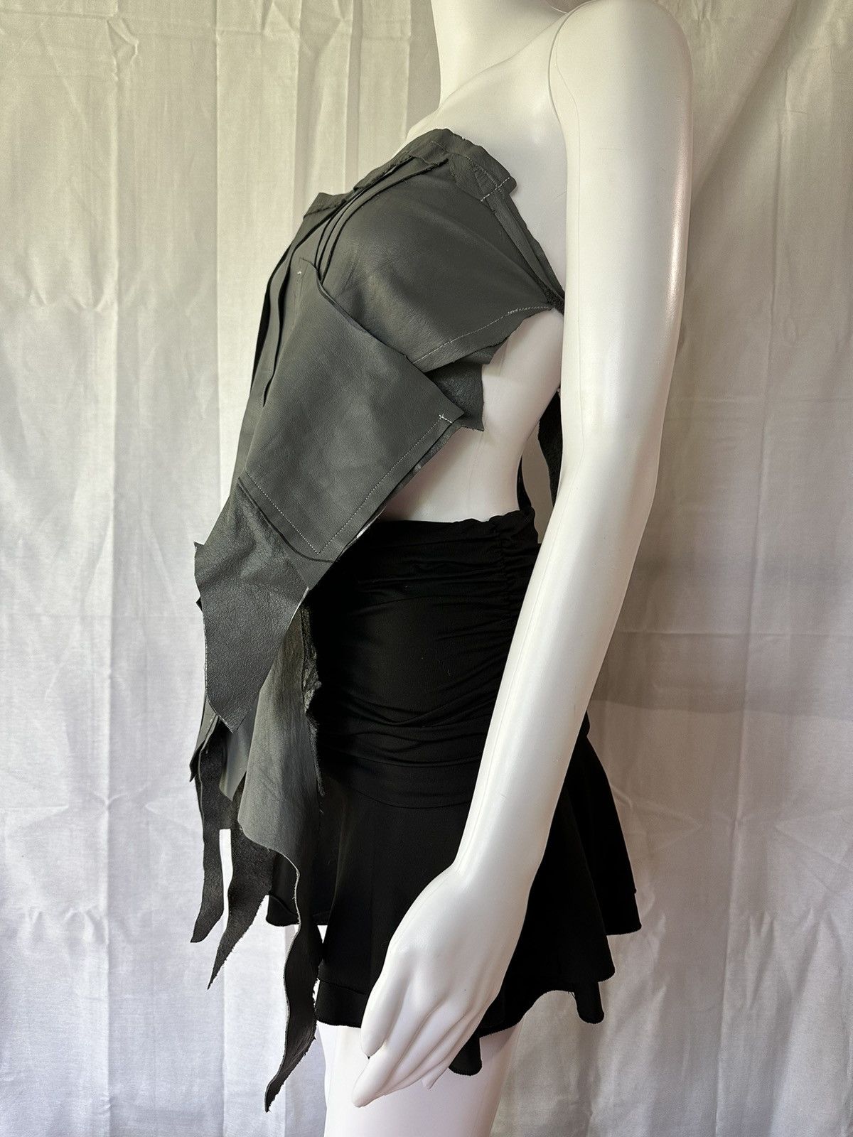 Other Avant-Garde Handmade Leather corset Size S / US 4 / IT 40 - 4 Thumbnail