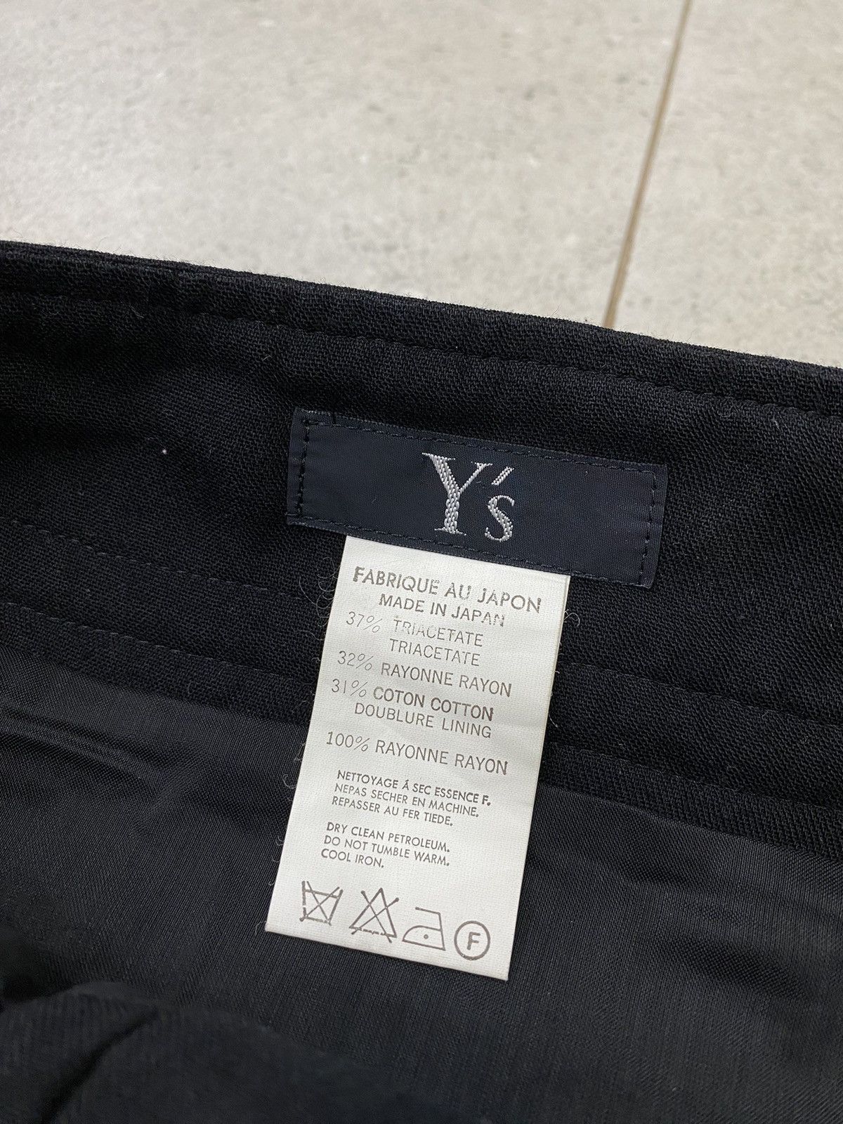 Y's Y's Midi Skirts Black With Buckle Size 30" / US 8 / IT 44 - 7 Thumbnail