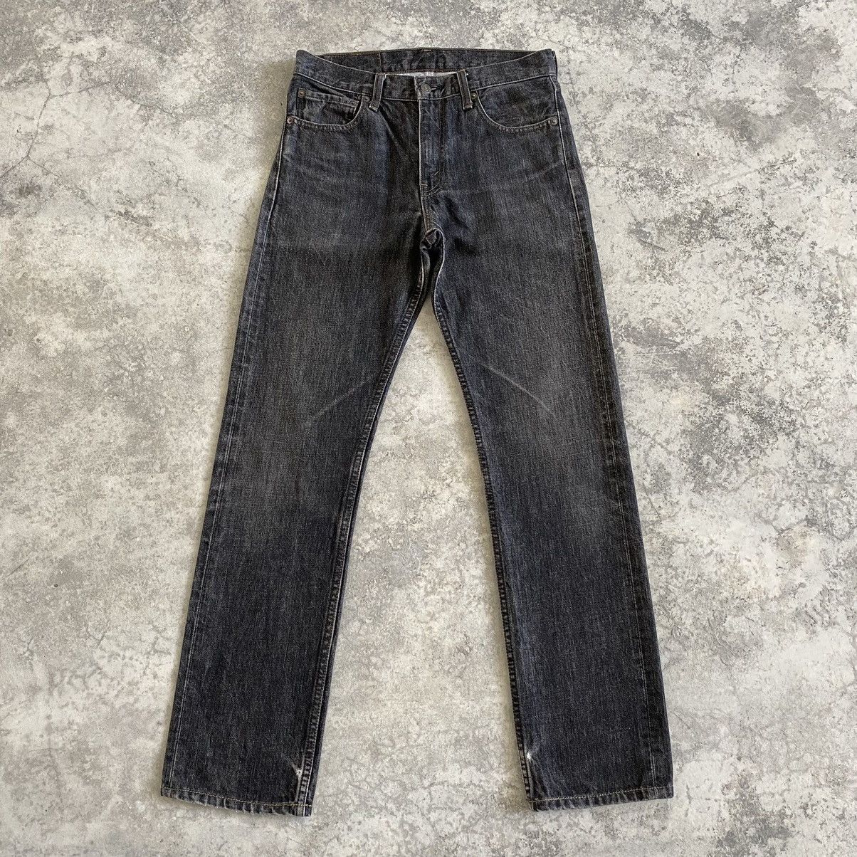 Levi's Vintage 90’s Levis 505 Washed Black Denim Jeans Size US 30 / EU 46 - 1 Thumbnail