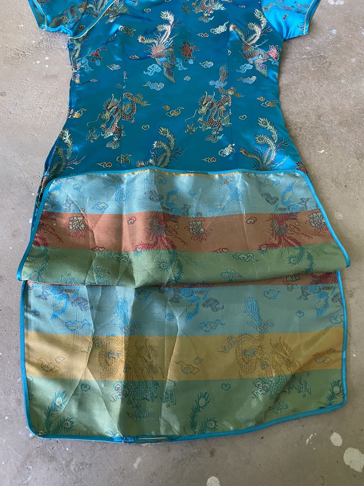 Chinese Laundry Vintage Chinese Cheongsam Silk Dress Size S / US 4 / IT 40 - 7 Thumbnail