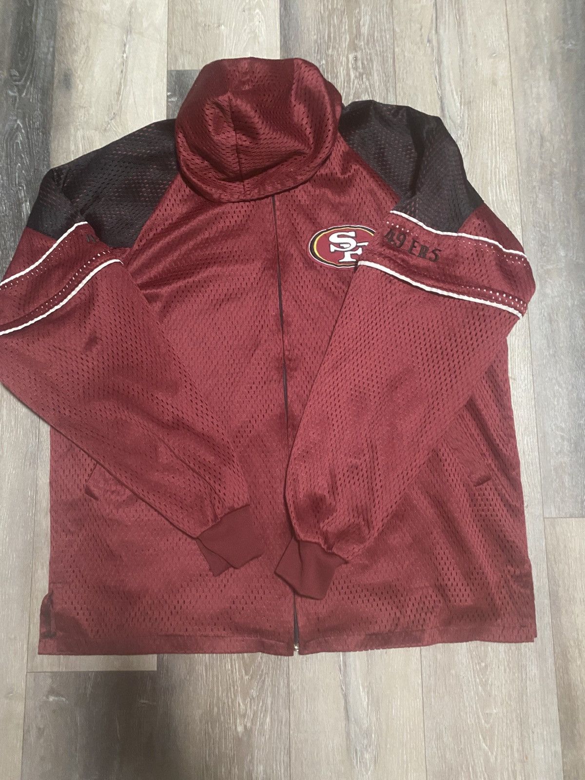 Unknown London Vintage 49ers Jacket (Turns Into Jersey) – Embroidered Size US XXL / EU 58 / 5 - 6 Thumbnail