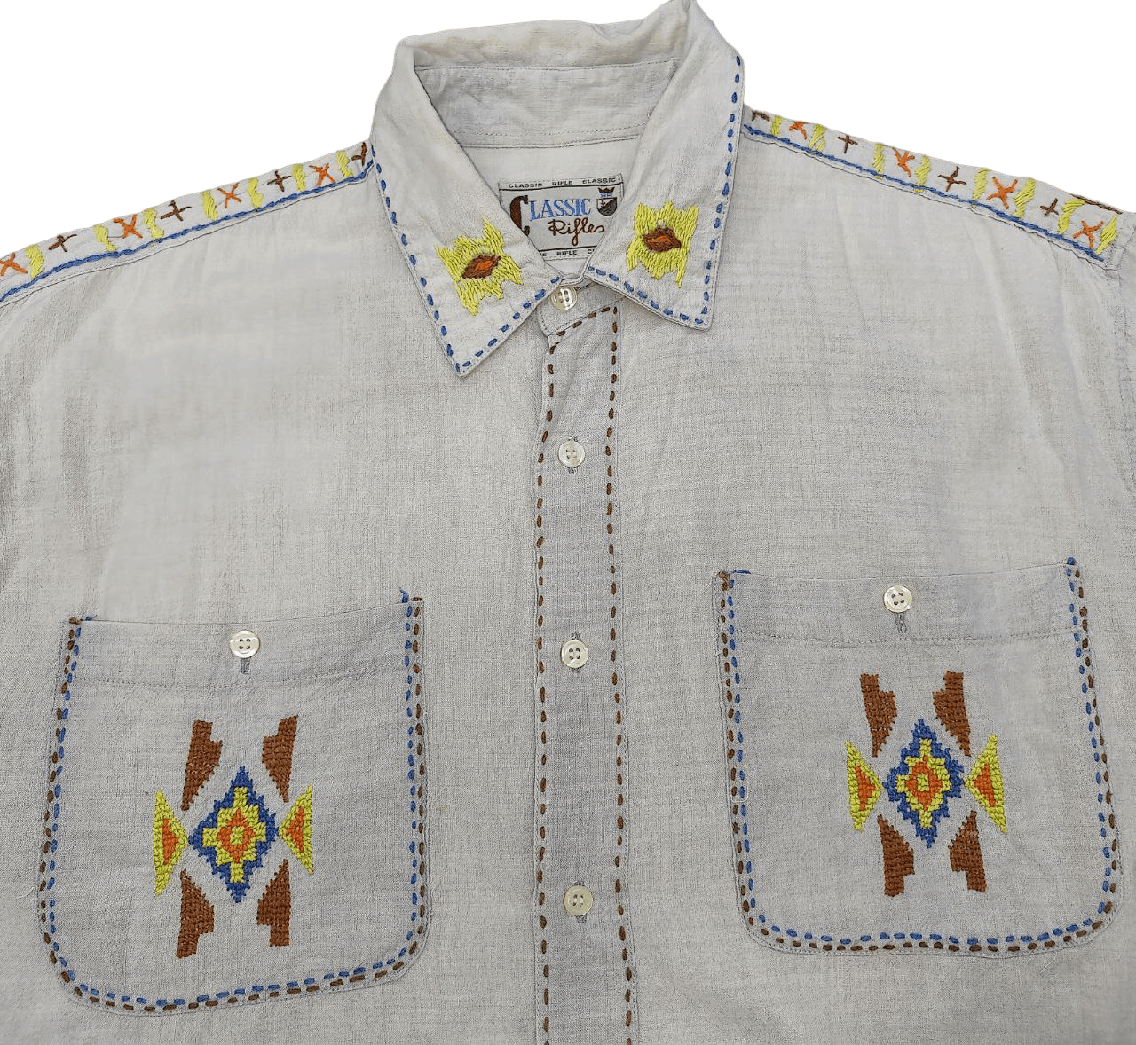 Native Youth Vintage Western Shirt Size US L / EU 52-54 / 3 - 3 Thumbnail