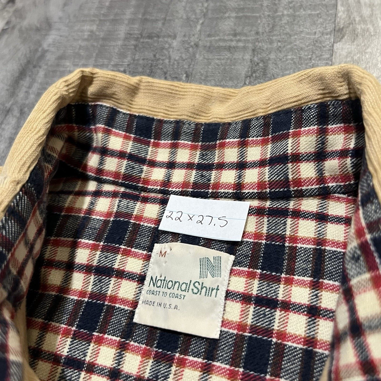Vintage VTG 70s Coast To Coast National Shirt Corduroy Button Shirt Size US M / EU 48-50 / 2 - 4 Thumbnail