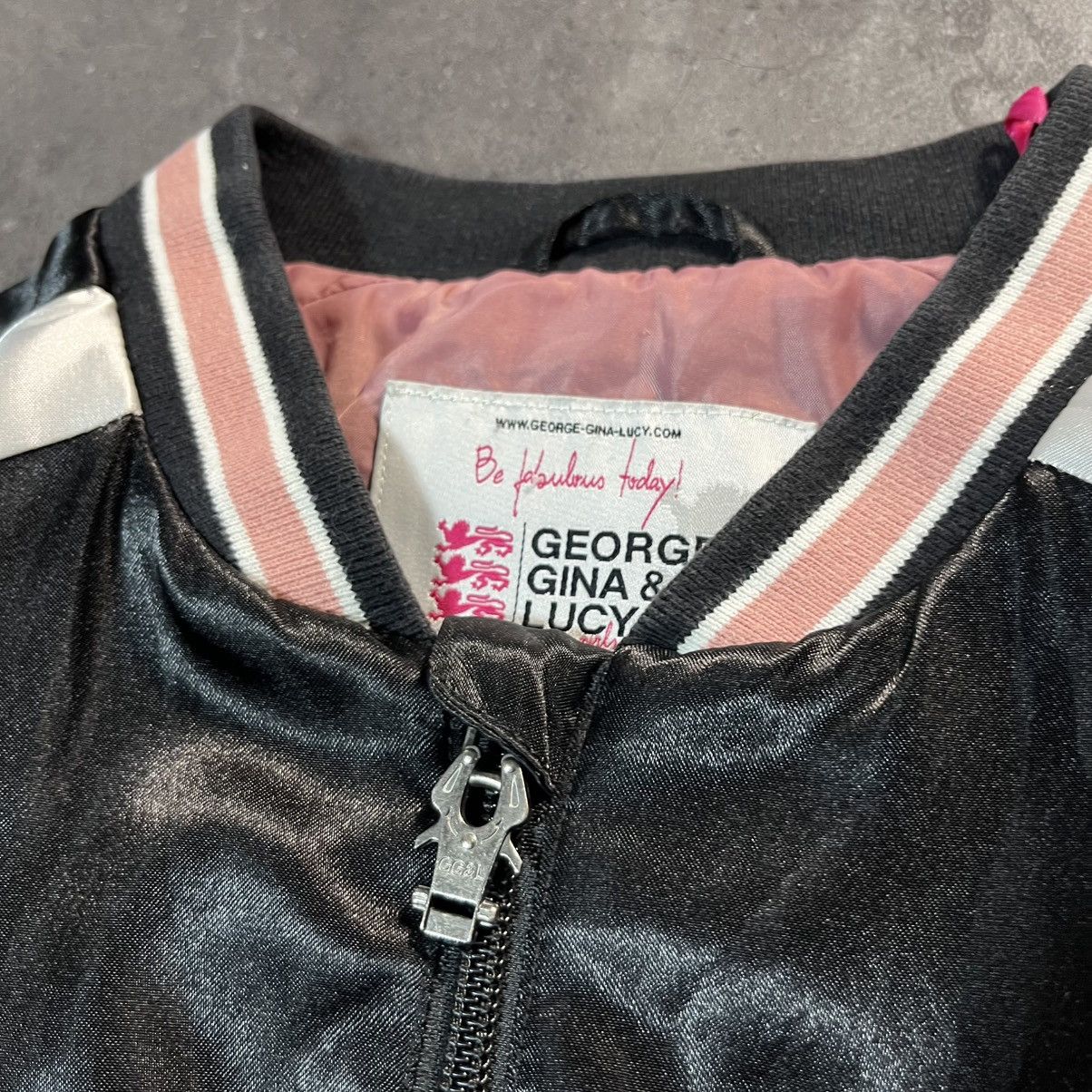 Japanese Brand George Gina Lucy Vintage GGL Kipling Zip Bomber Jacket Bag Size US S / EU 44-46 / 1 - 8 Thumbnail