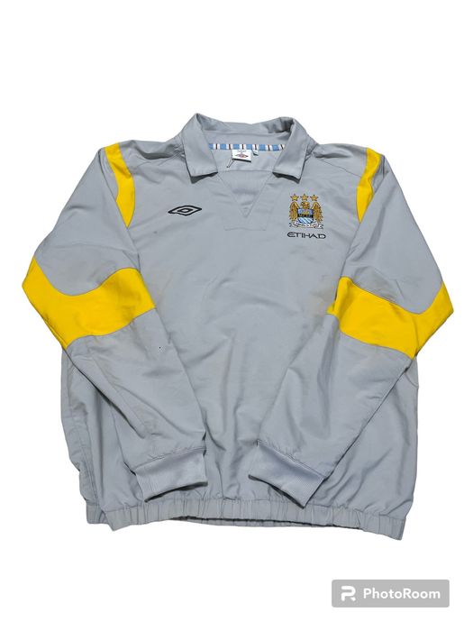 Umbro Manchester City drill top | Grailed