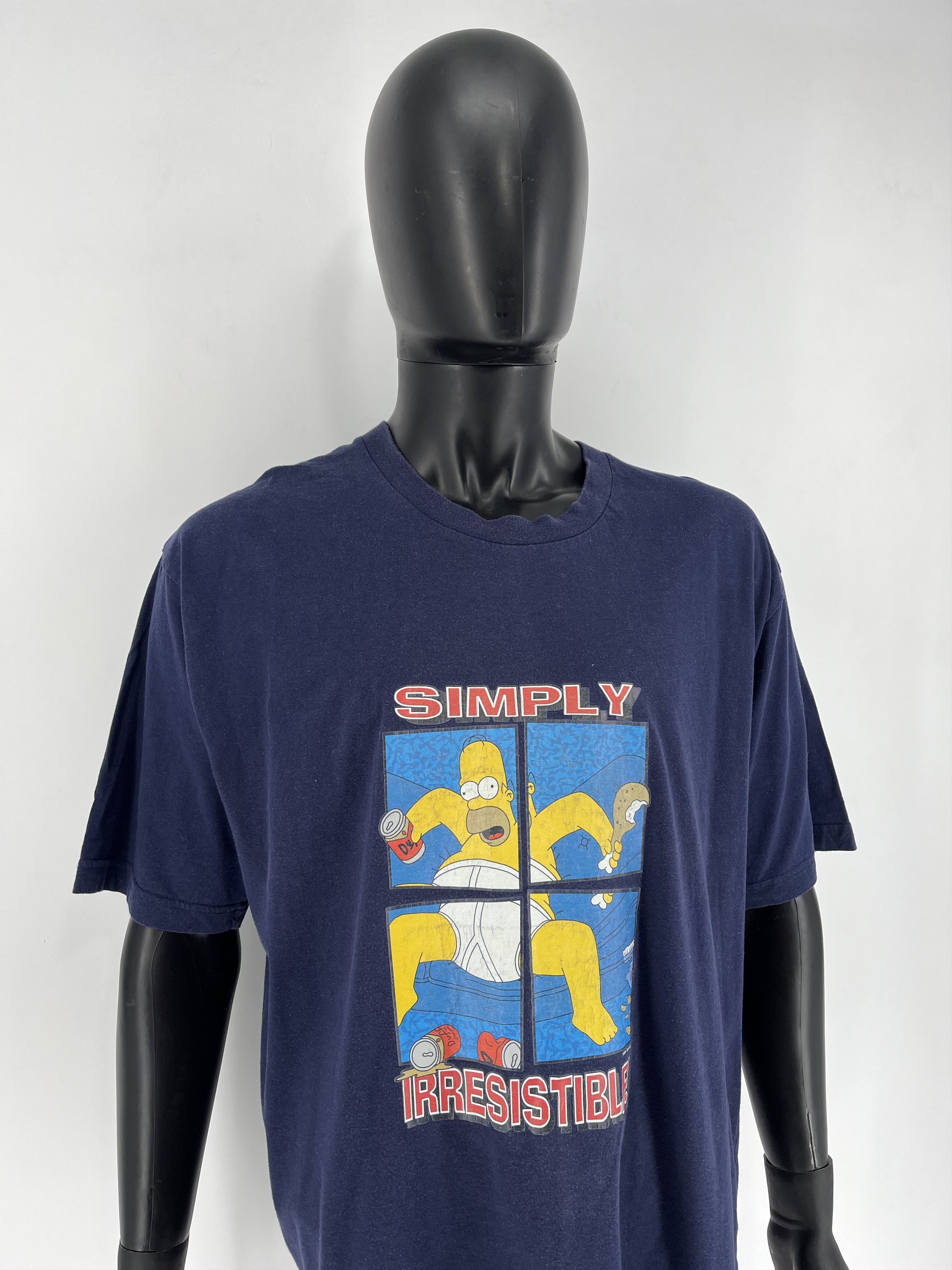 The Simpsons × Vintage The Simpsons vintage 1999 Simply Irresistable tee shirt Size US XL / EU 56 / 4 - 3 Thumbnail