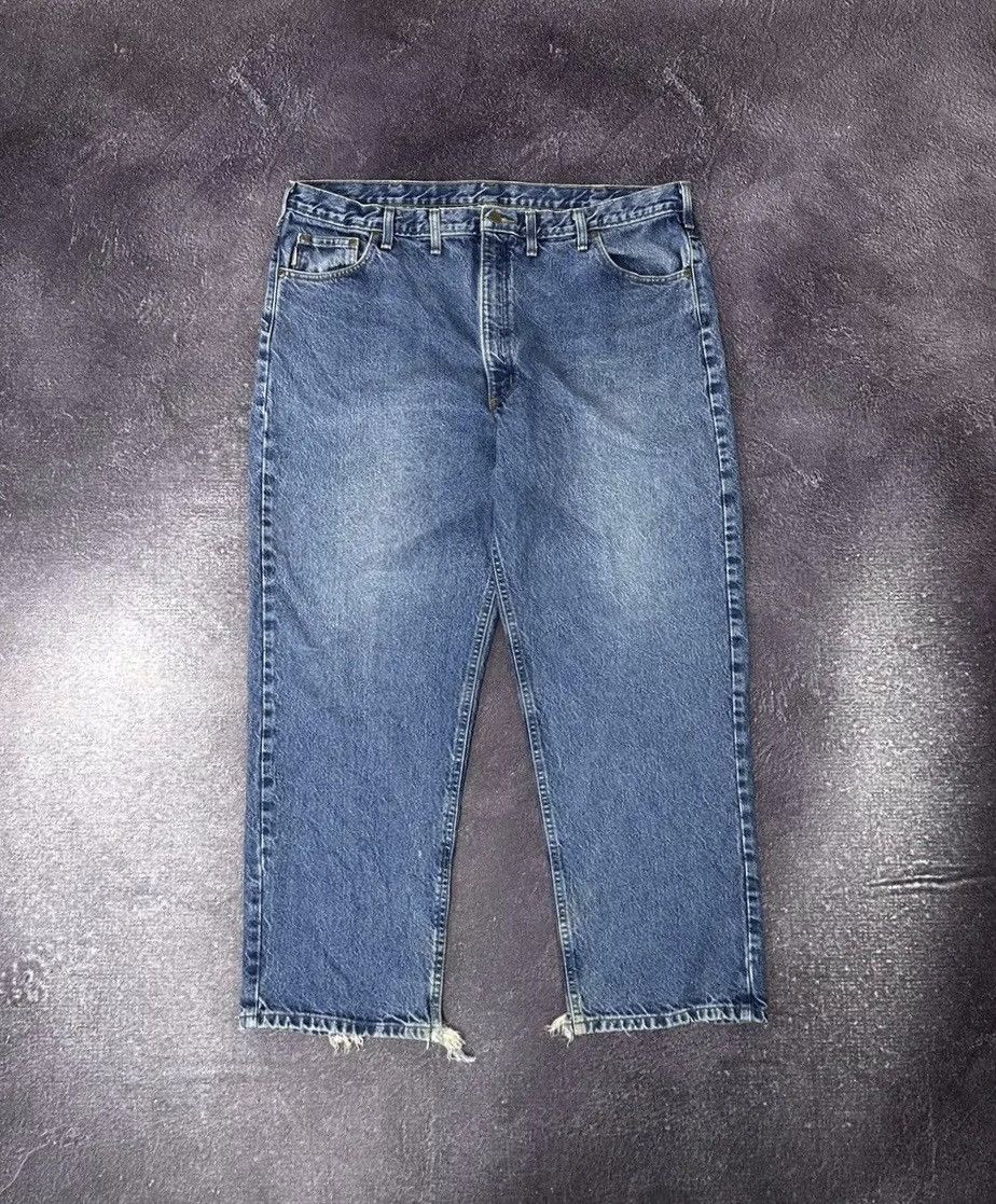 Carhartt Vintage Carhartt USA Distressed Baggy Hype Opium Work Jeans Size US 40 / EU 56 - 2 Thumbnail