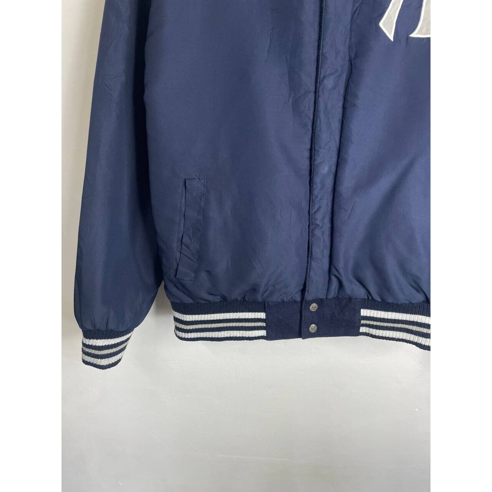 MLB × New York Yankees × Vintage Vintage New York Yankees MLB Navy Blue Varsity Jacket XL Size US XL / EU 56 / 4 - 3 Thumbnail