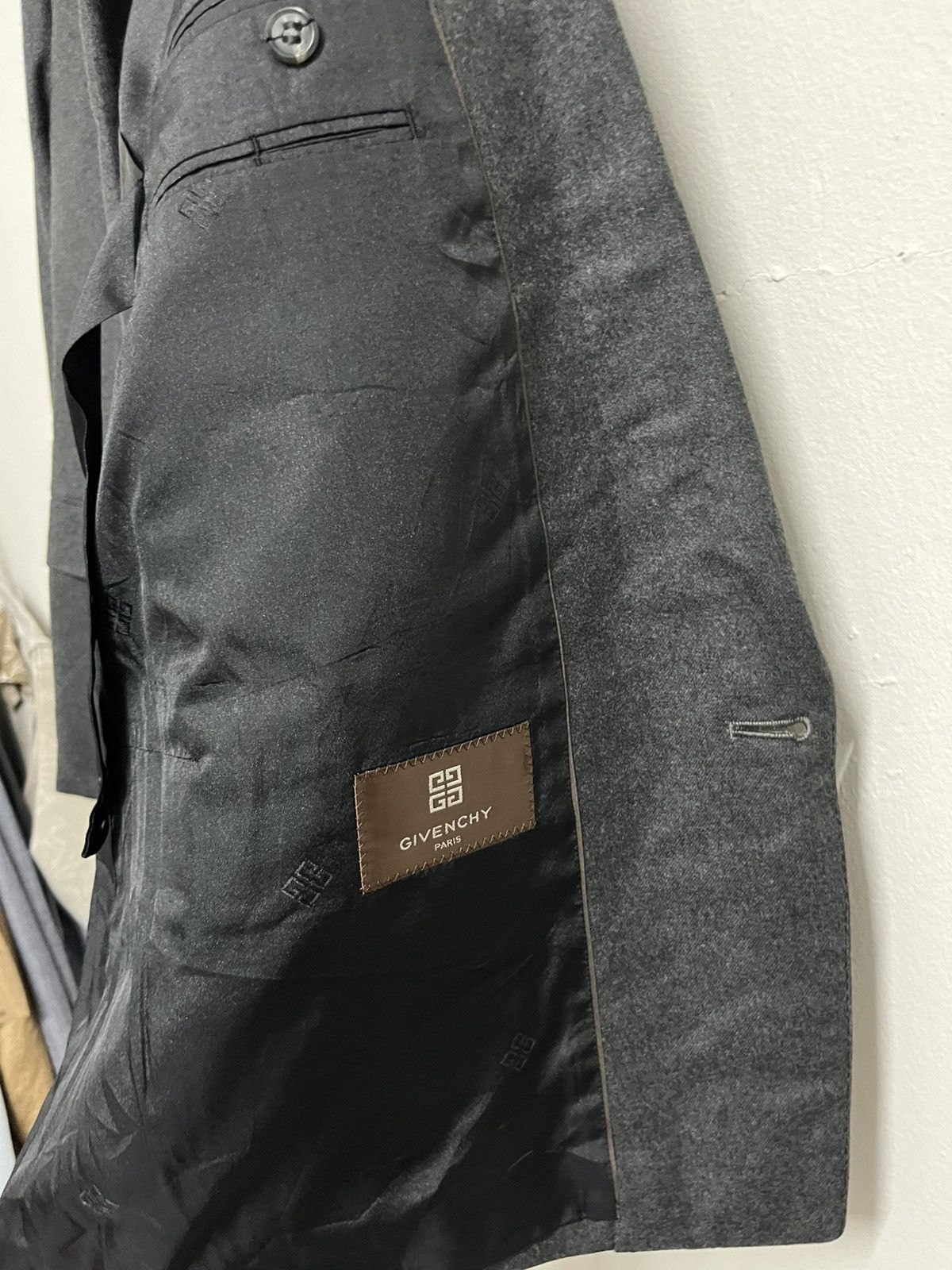 Givenchy 💥Authentic Vintage Givenchy Double Breasted Wool Blazers Size US M / EU 48-50 / 2 - 16 Thumbnail