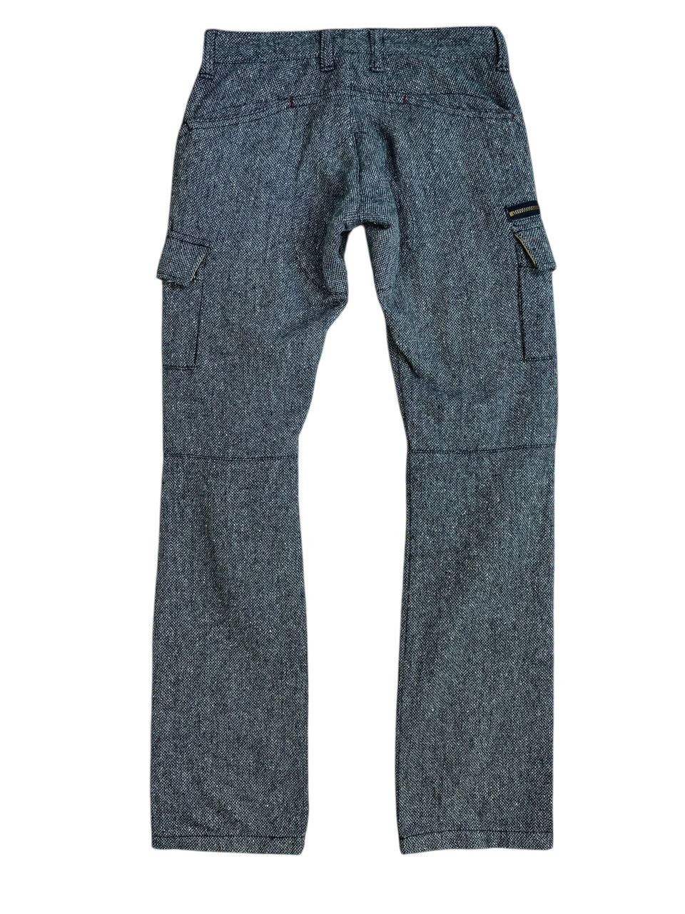 Eternal 2000’s Eternal Wool Salt and Peeper Cargo Pants Size US 28 / EU 44 - 8 Thumbnail