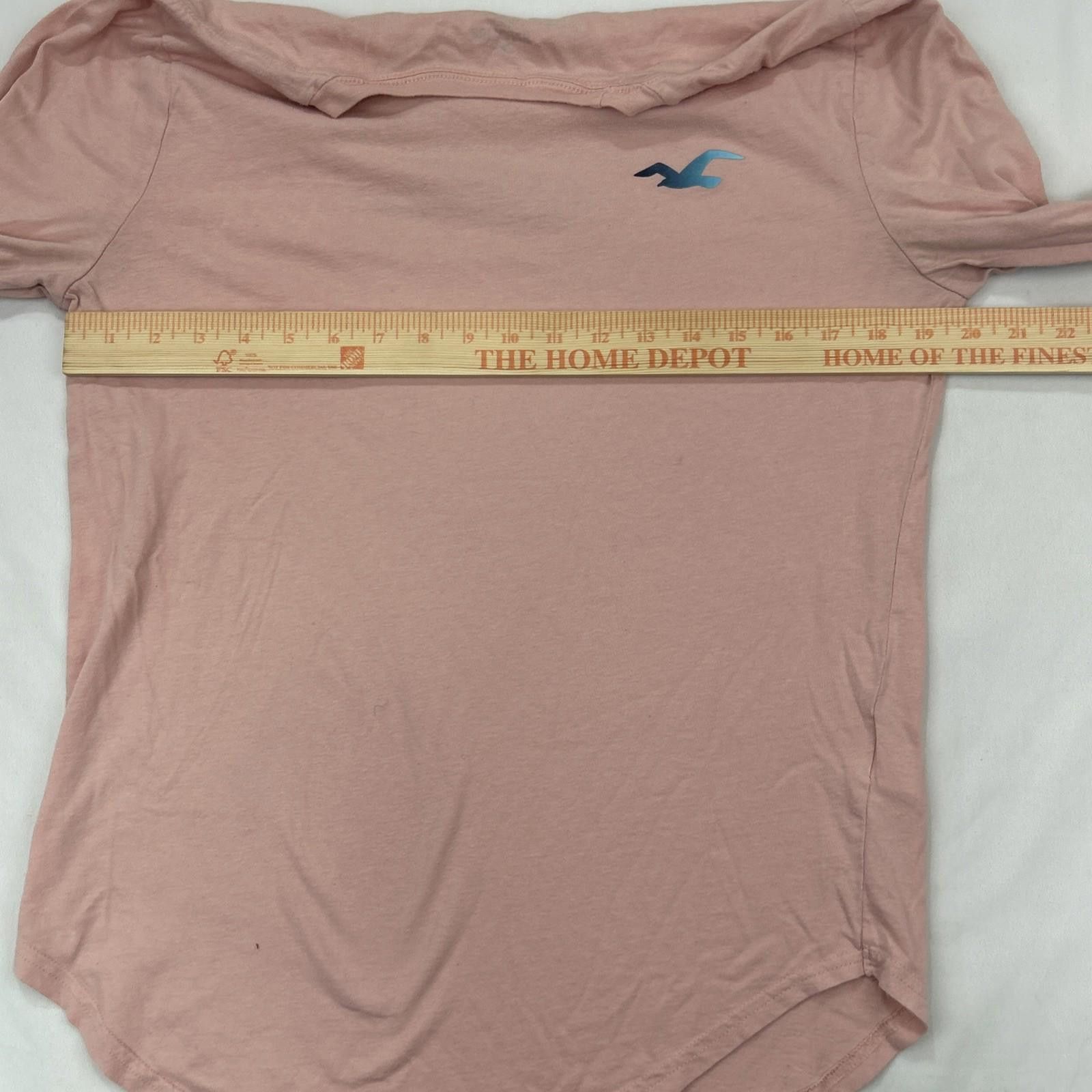 Hollister HOLLISTER Long Sleeve Shirt Pink Medium Cotton Unisex Size US M / EU 48-50 / 2 - 9 Thumbnail