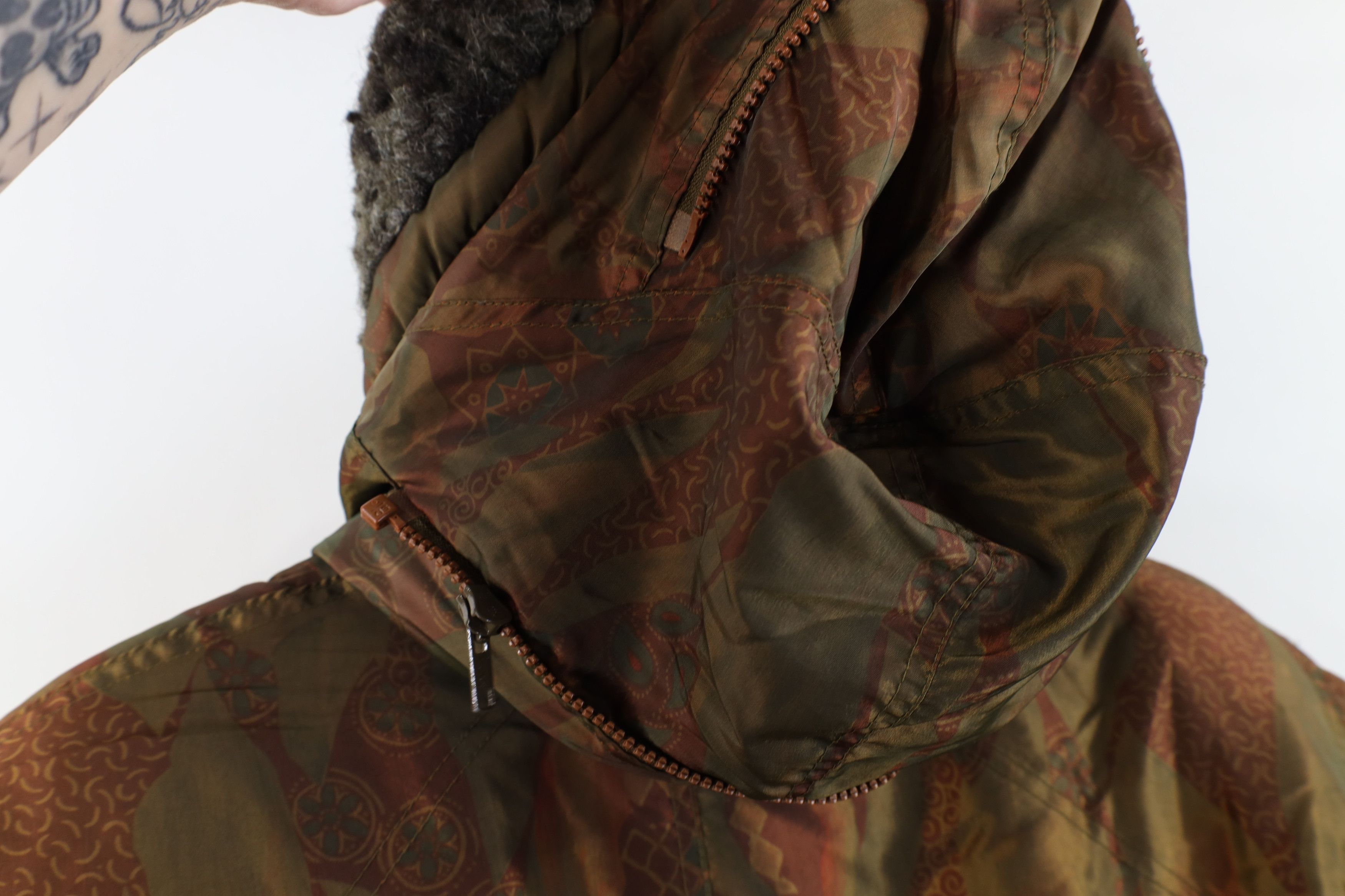 Vintage Vintage 90s Streetwear Down Insulated Hooded Puffer Jacket Size S / US 4 / IT 40 - 12 Thumbnail