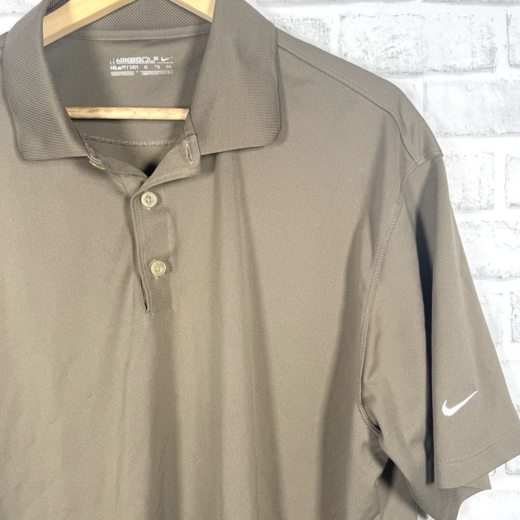 Nike VINTAGE Nike Golf Casual FitDry Polo Shirt Men’s XL Size US XL / EU 56 / 4 - 2 Thumbnail