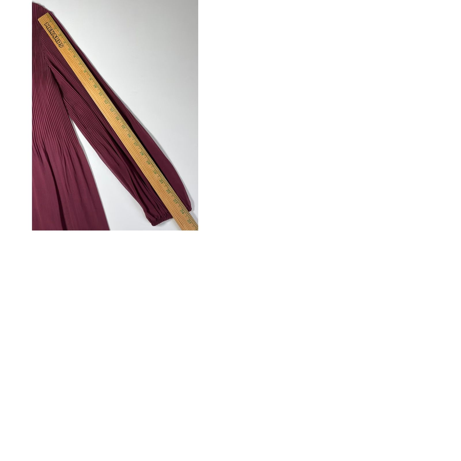 Vintage VINTAGE Wilfred Daydreamer Mini Dress Women's Burgundy M Size M / US 6-8 / IT 42-44 - 9 Thumbnail